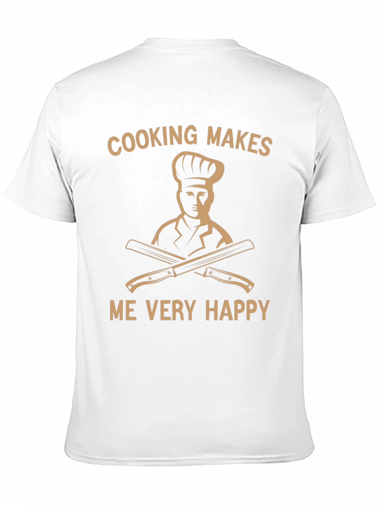 Cooking Makes Me Happy T-Shirt