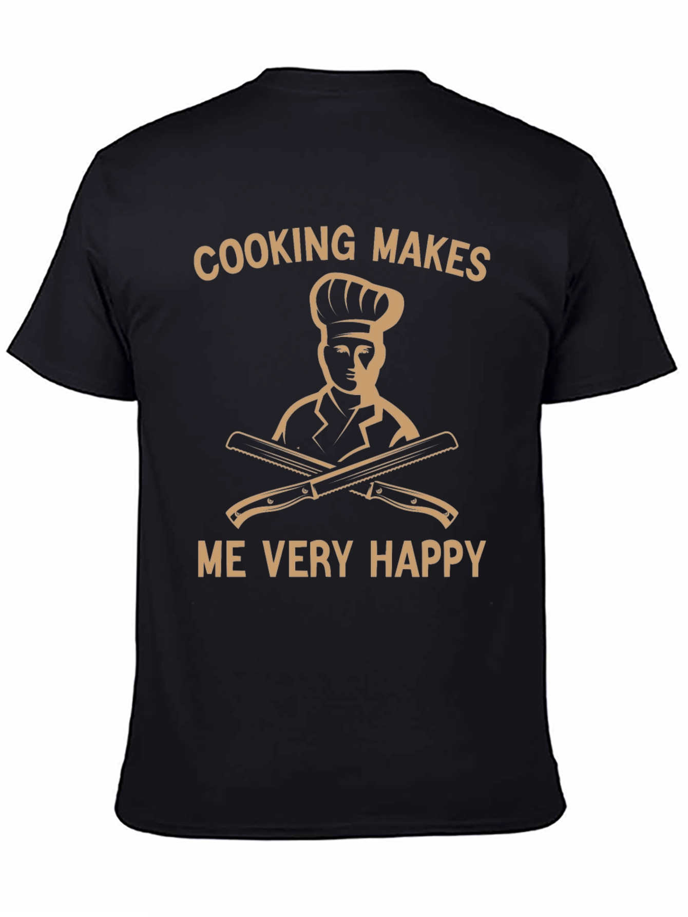 Cooking Makes Me Happy T-Shirt