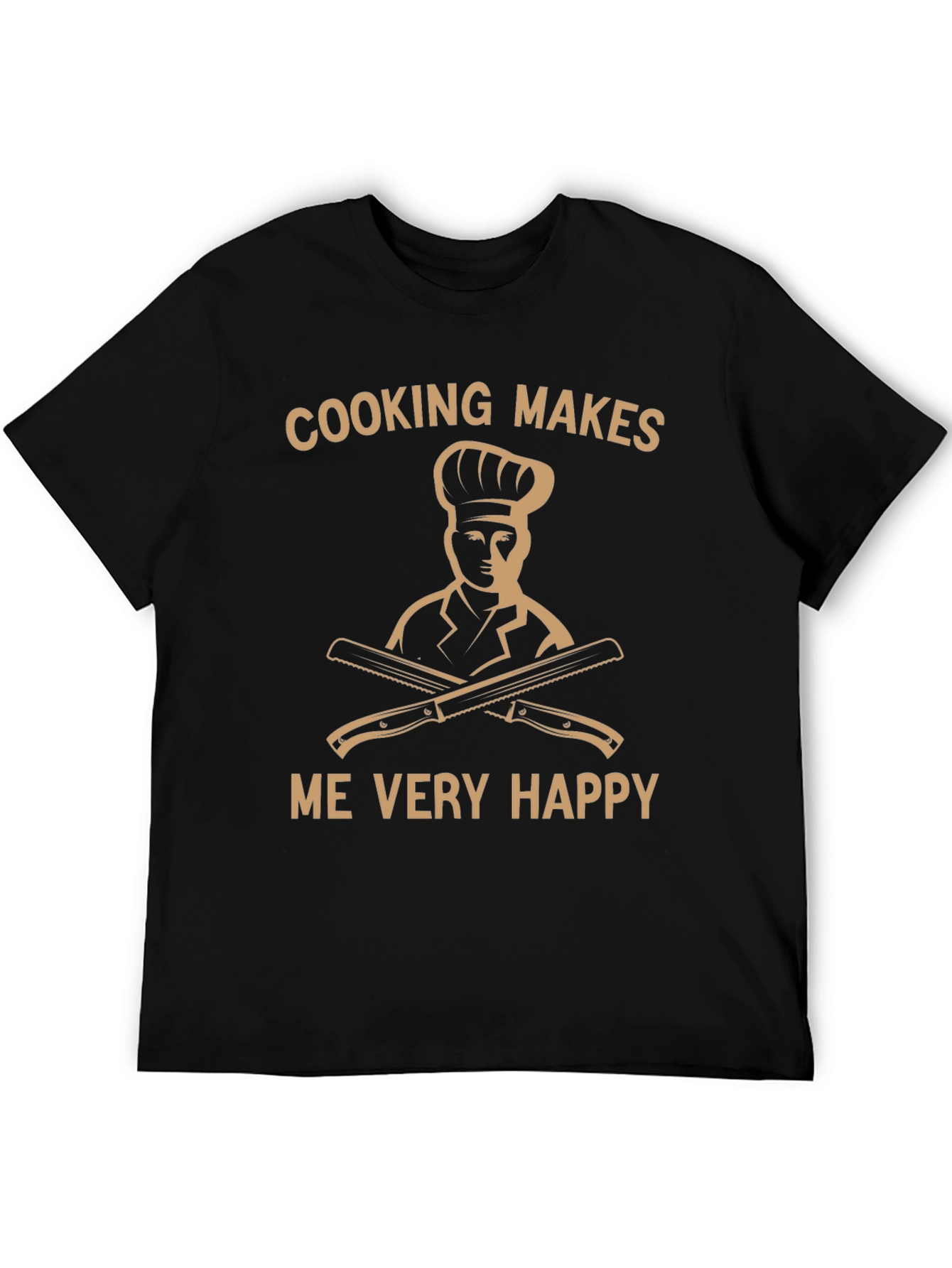 Cooking Makes Me Happy T-Shirt