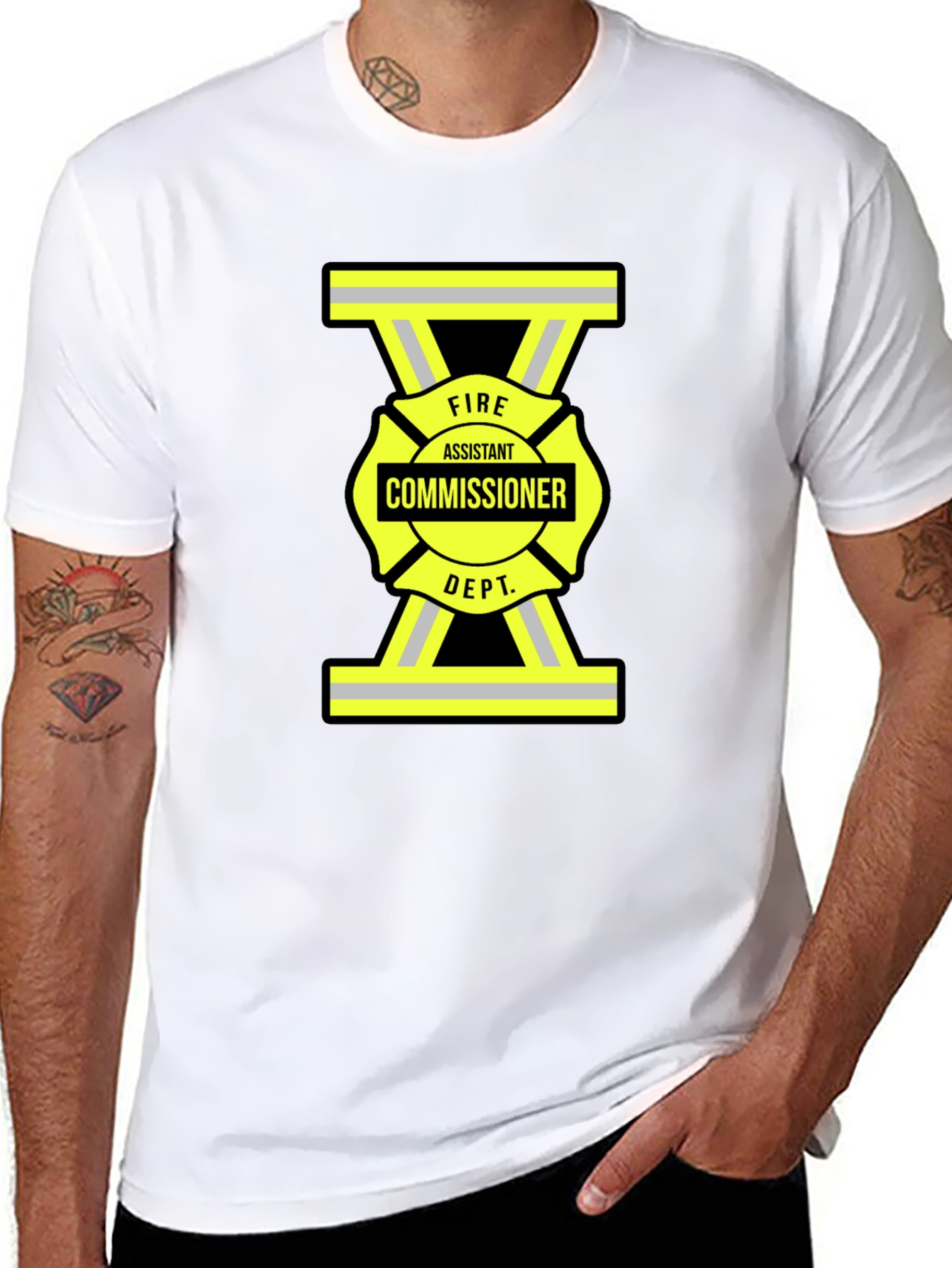 Fire Assistant Commissioner Dept. T-Shirt