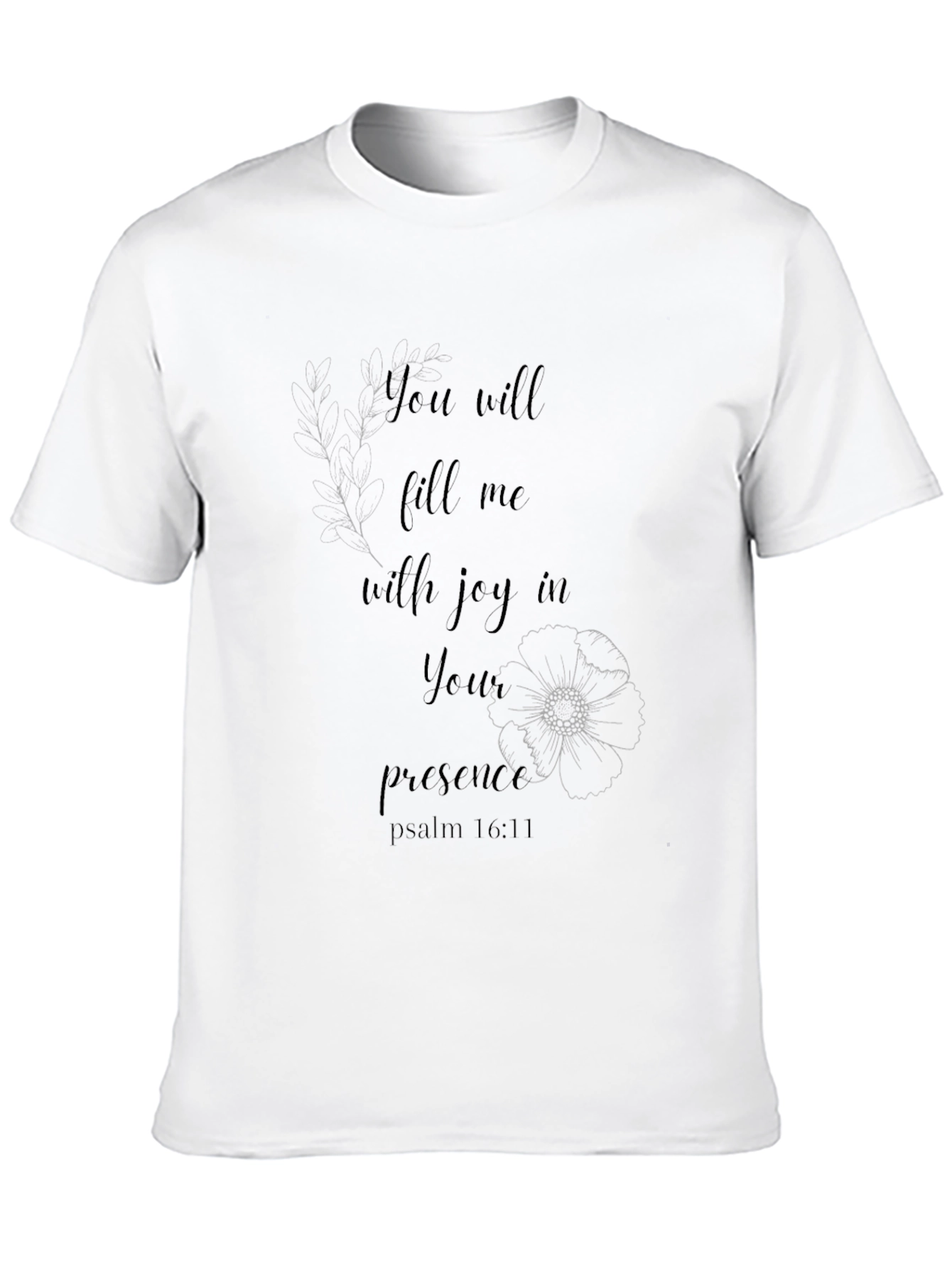 Joyful Presence T-Shirt - Stylish Christian Apparel