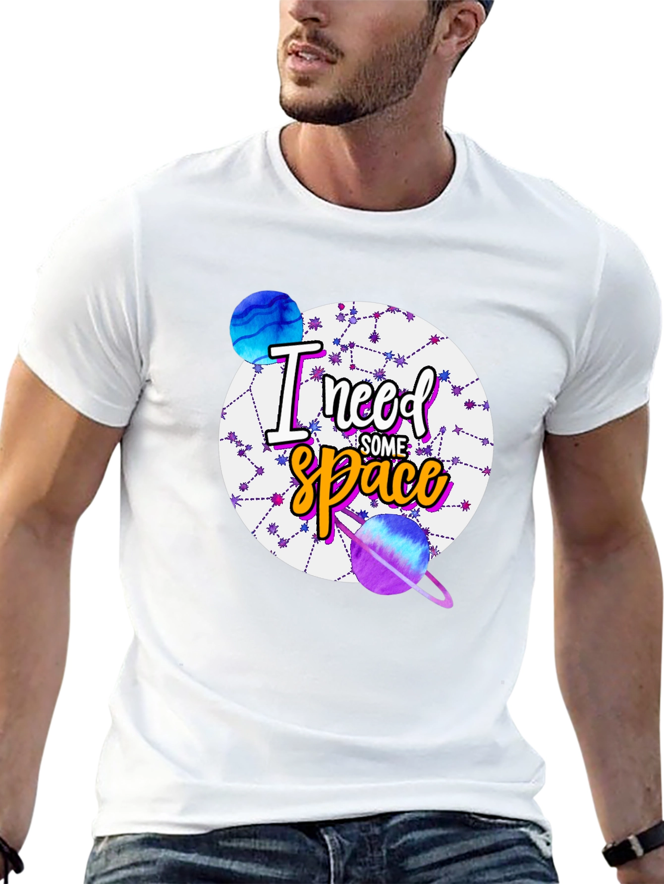 I Need Some Space Graphic T-Shirt