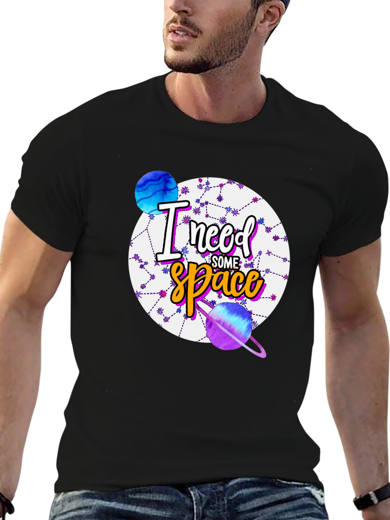 I Need Some Space Graphic T-Shirt