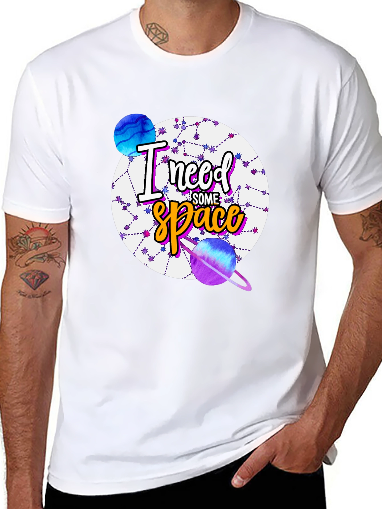 I Need Some Space Graphic T-Shirt