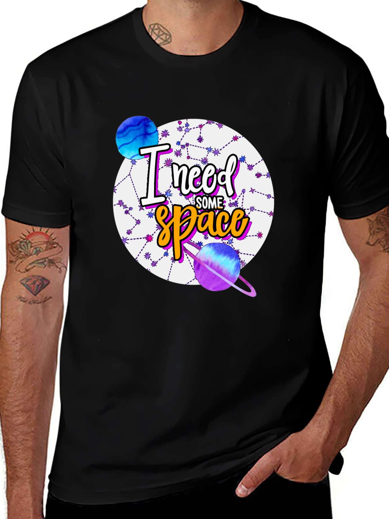 I Need Some Space Graphic T-Shirt