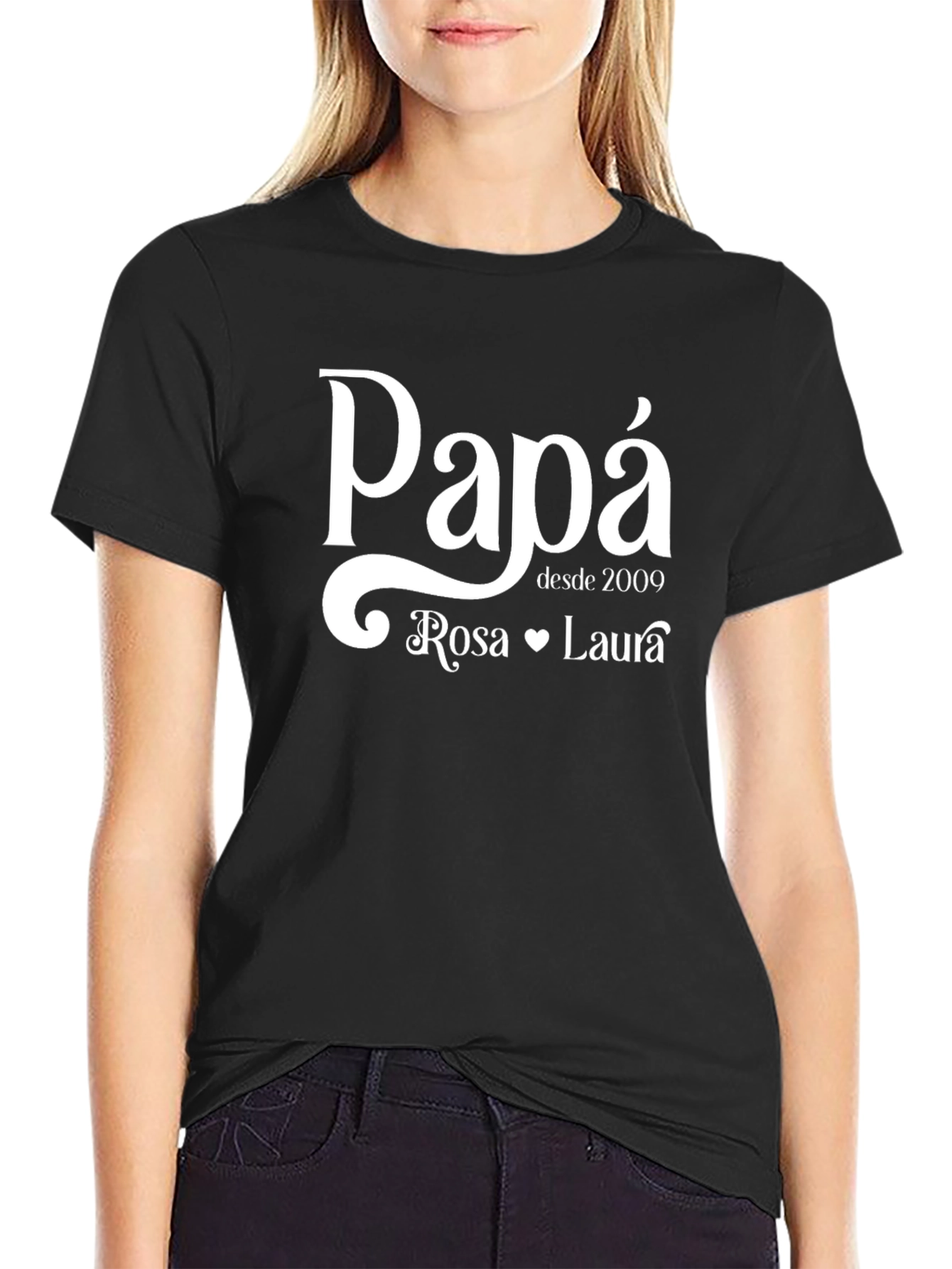 Personalized Papa T-Shirt - Custom Dad Gift