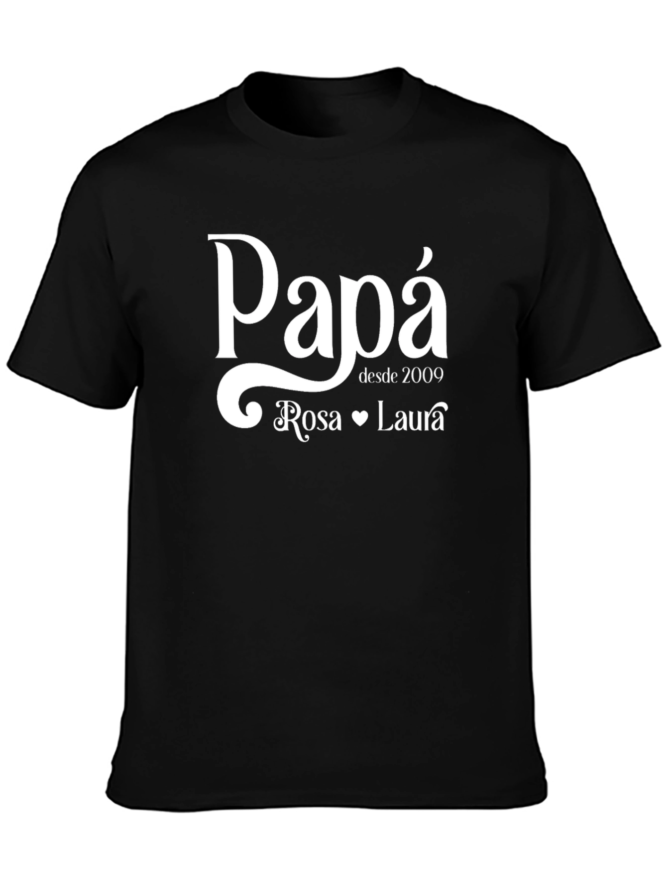 Personalized Papa T-Shirt - Custom Dad Gift