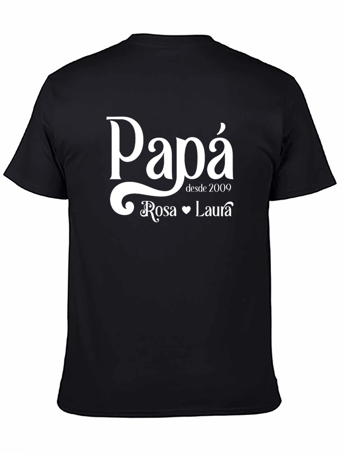 Personalized Papa T-Shirt - Custom Dad Gift