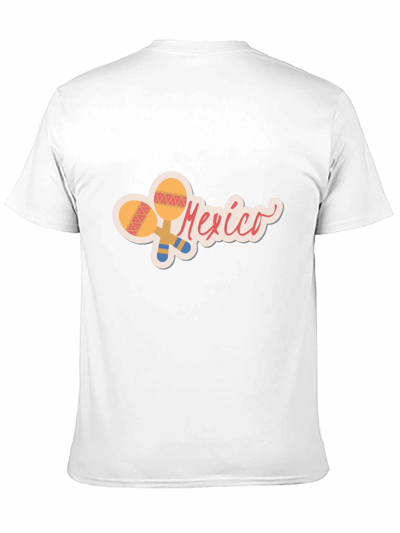 Mexico Maraca Graphic Tee - Black