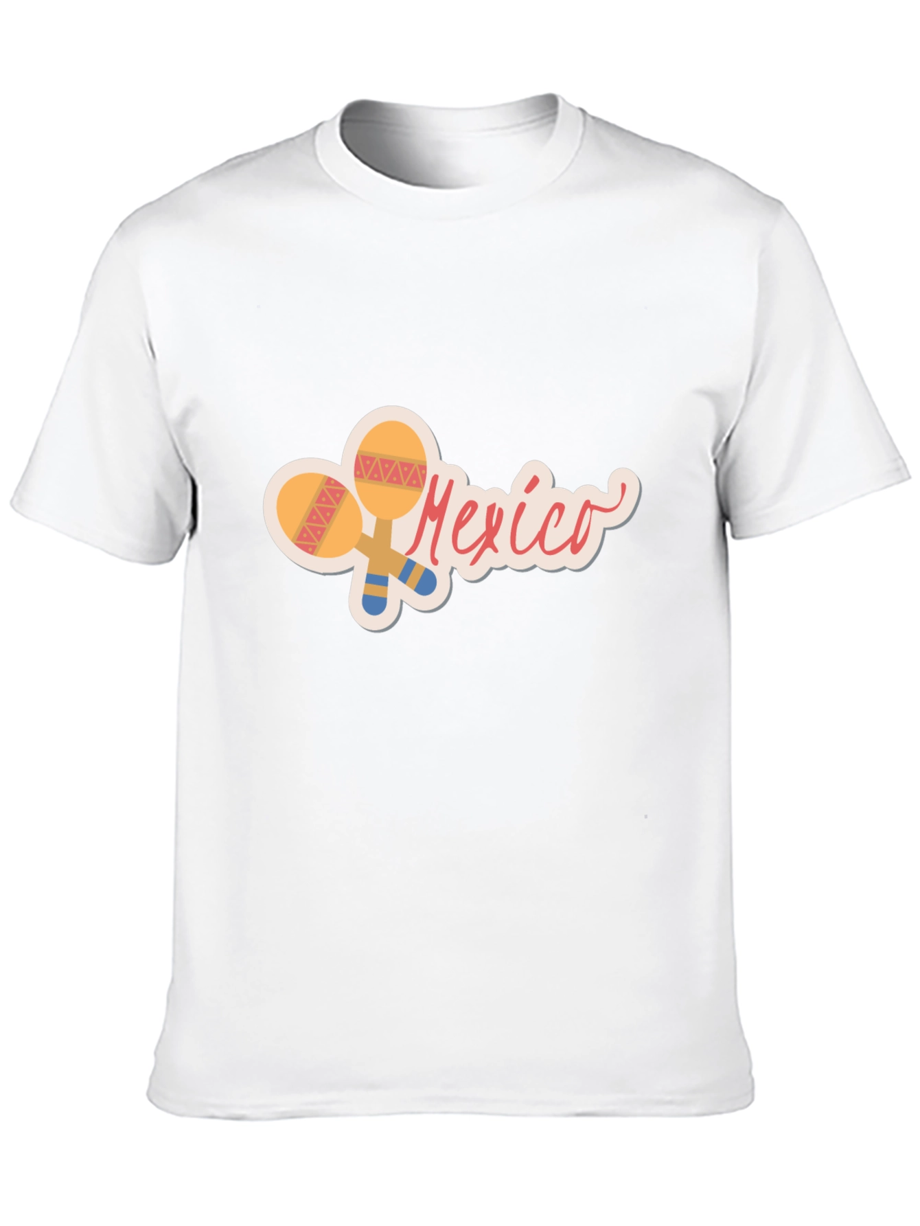 Mexico Maraca Graphic Tee - Black