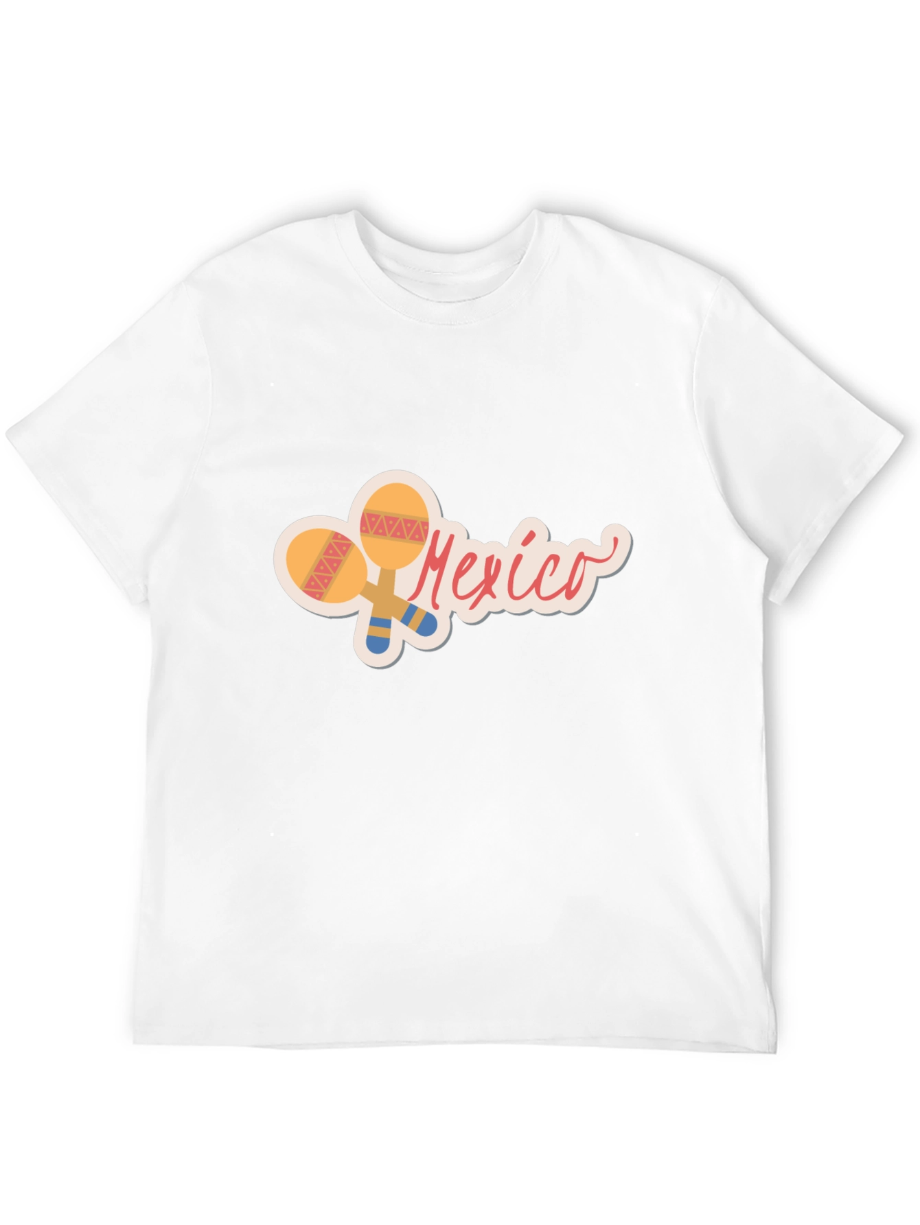 Mexico Maraca Graphic Tee - Black
