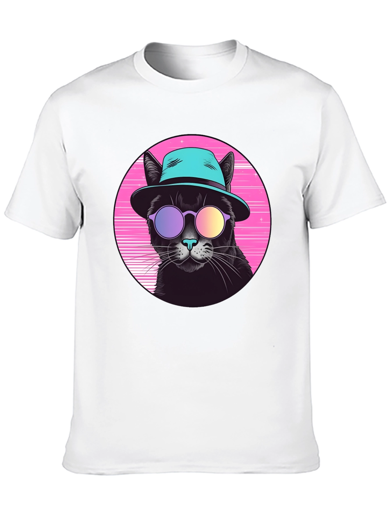 Cool Cat Retro T-Shirt