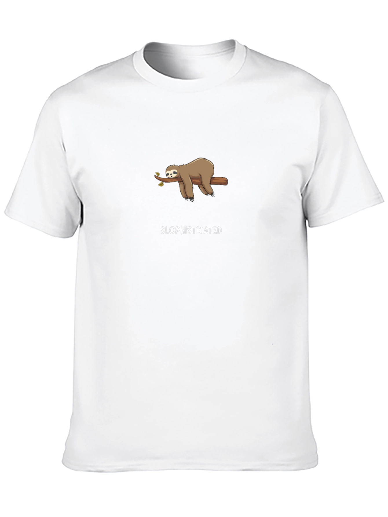 Slophisticated Sloth T-Shirt - Relaxed Style