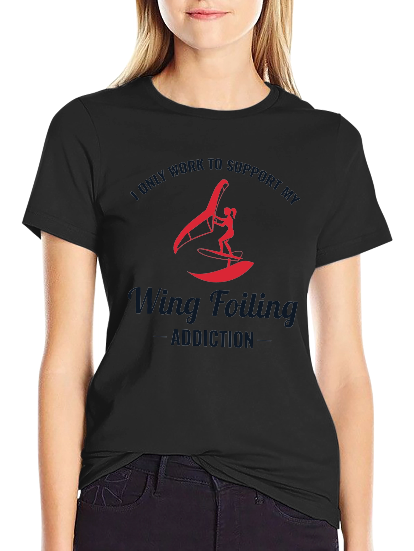Wing Foiling Addiction T-Shirt