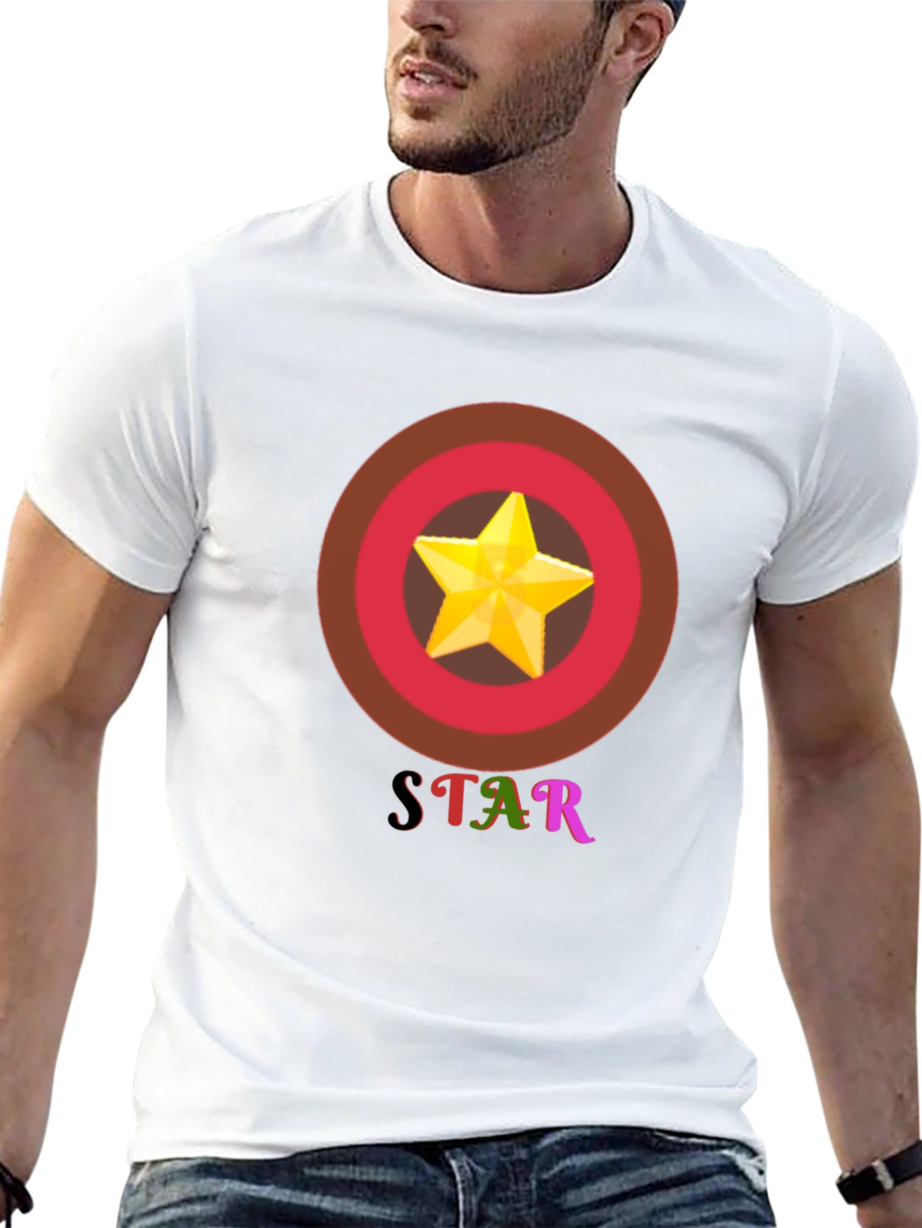 Star Graphic Tee - Unique Design