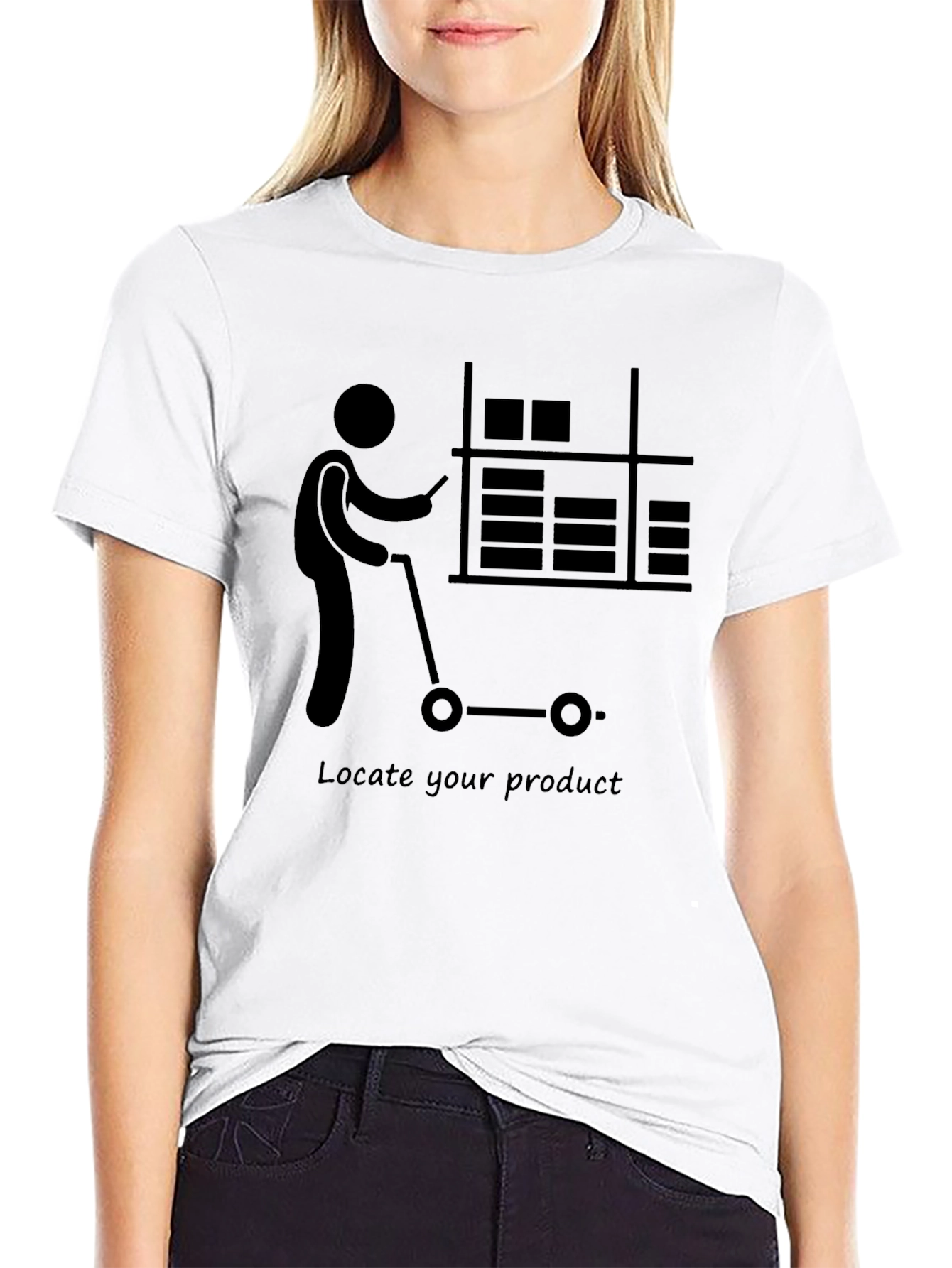 Warehouse Worker T-Shirt - Locate Your Product