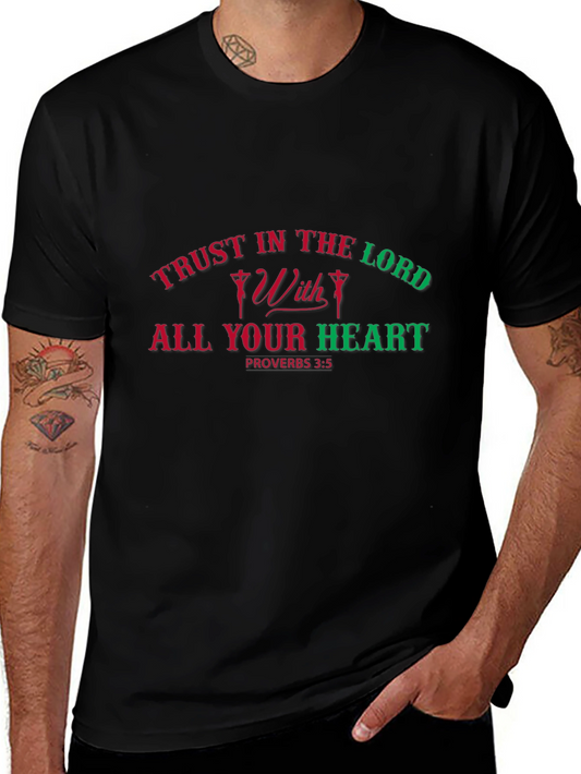 Trust in the Lord T-Shirt Proverbs 3:5