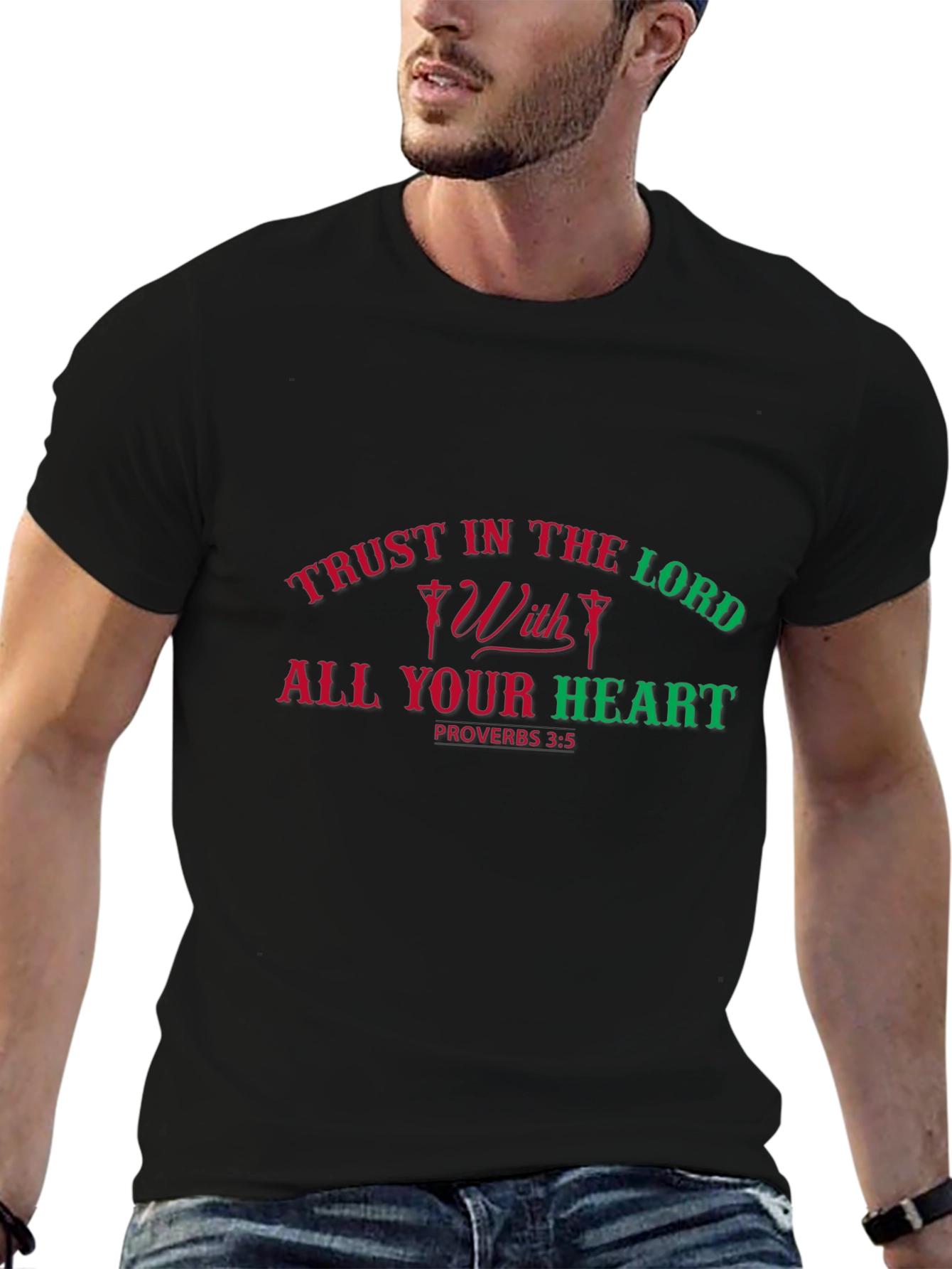 Trust in the Lord T-Shirt Proverbs 3:5