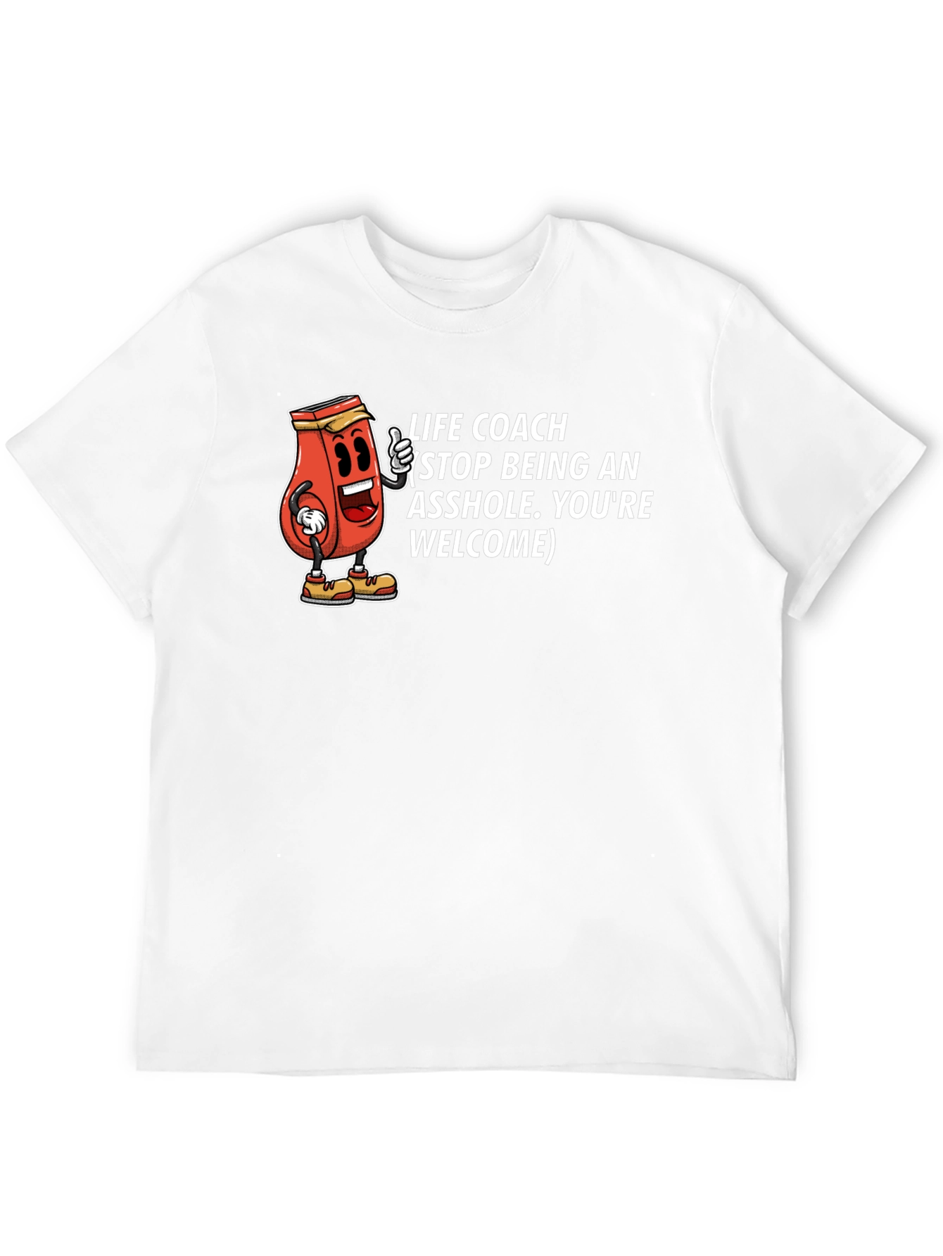 Life Coach Funny Graphic Tee