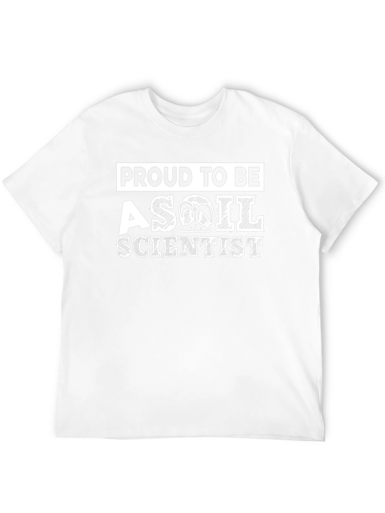 Proud Soil Scientist Black T-Shirt