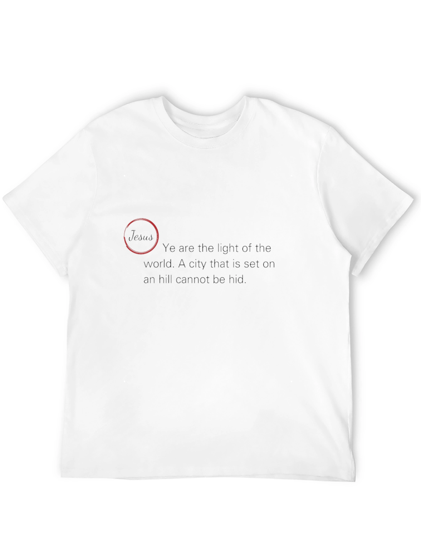 Motivational Quote Black T-Shirt
