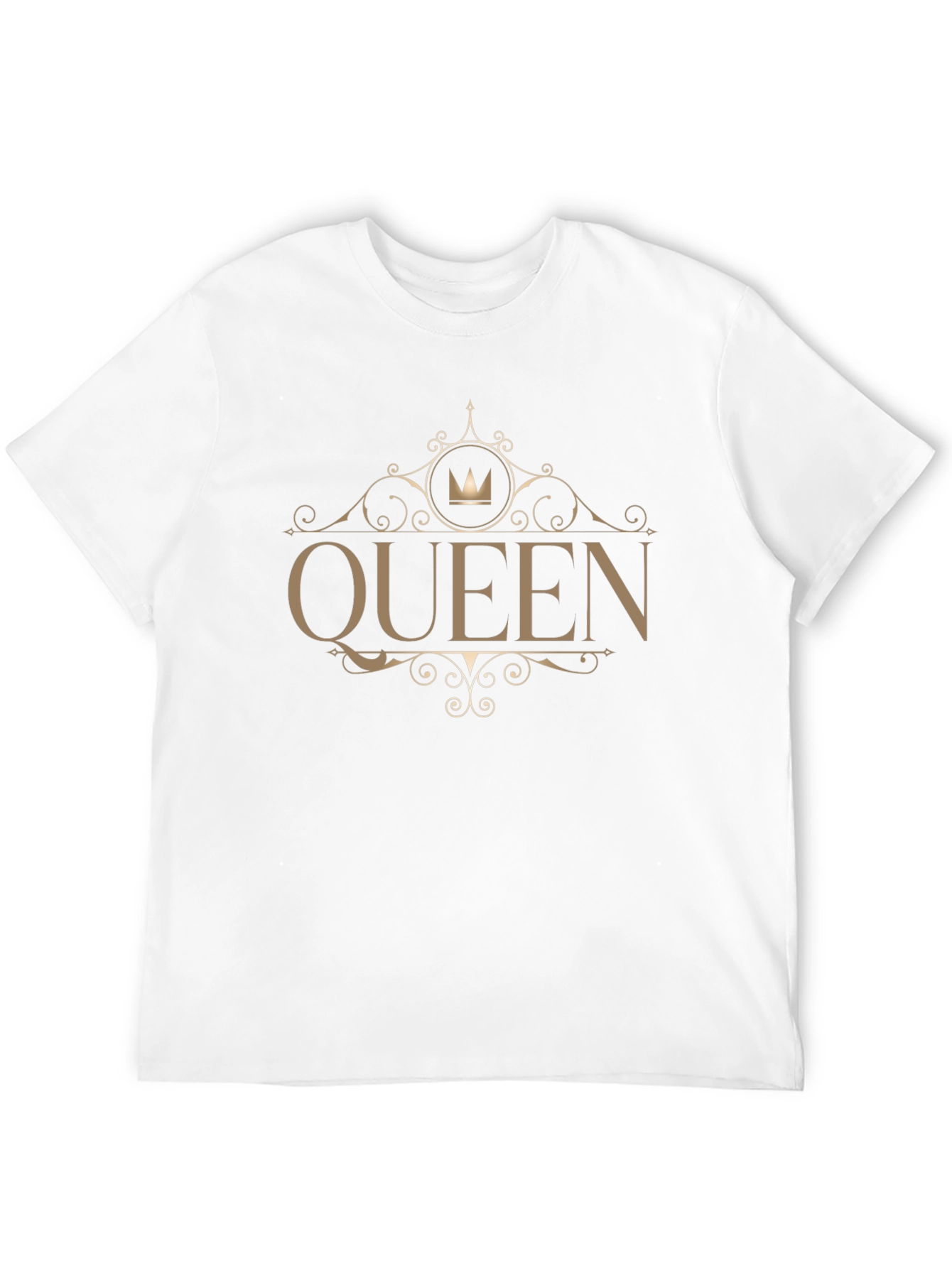 Queen Graphic Tee - Stylish Black Cotton T-Shirt