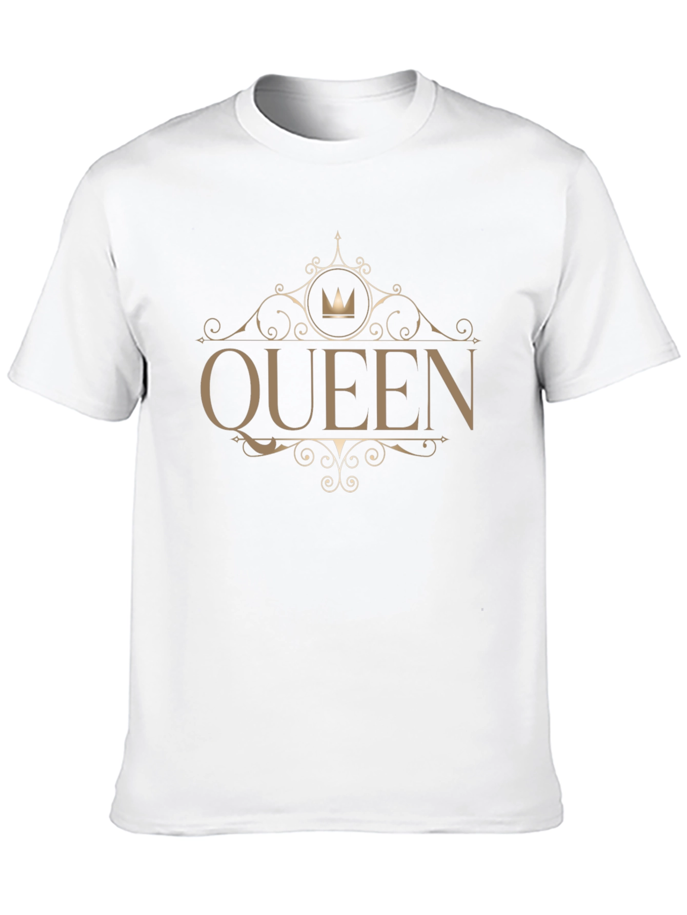Queen Graphic Tee - Stylish Black Cotton T-Shirt