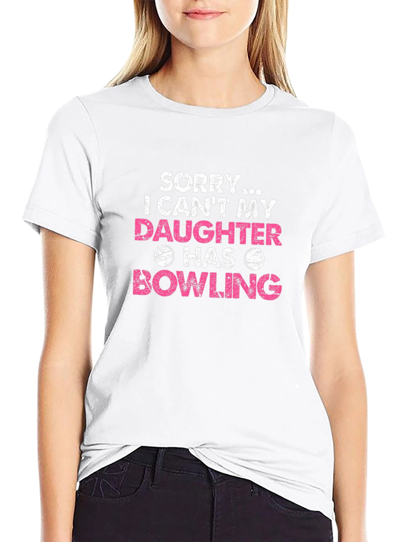 Daughter Bowling T-Shirt - Sorry I Cant