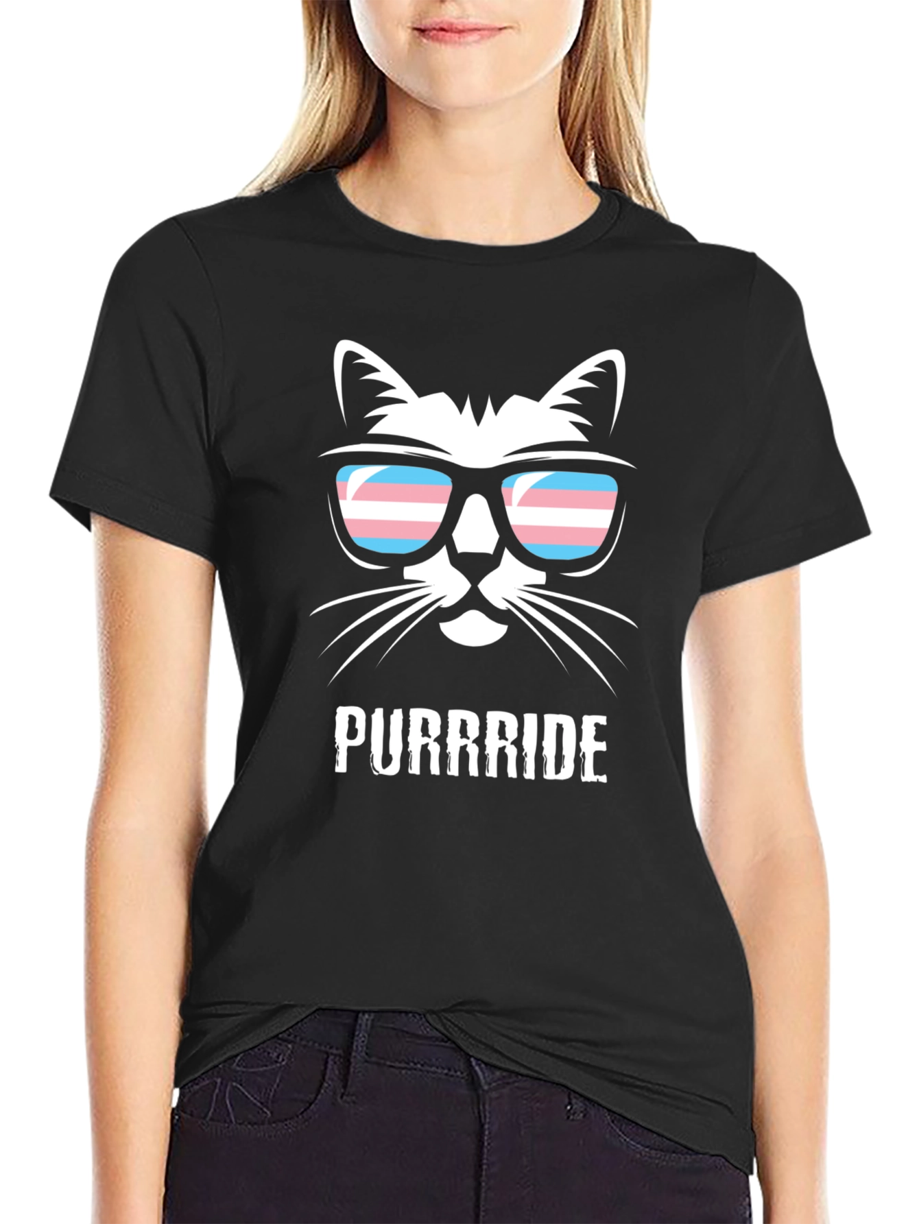 Purrride Trans Cat T-Shirt