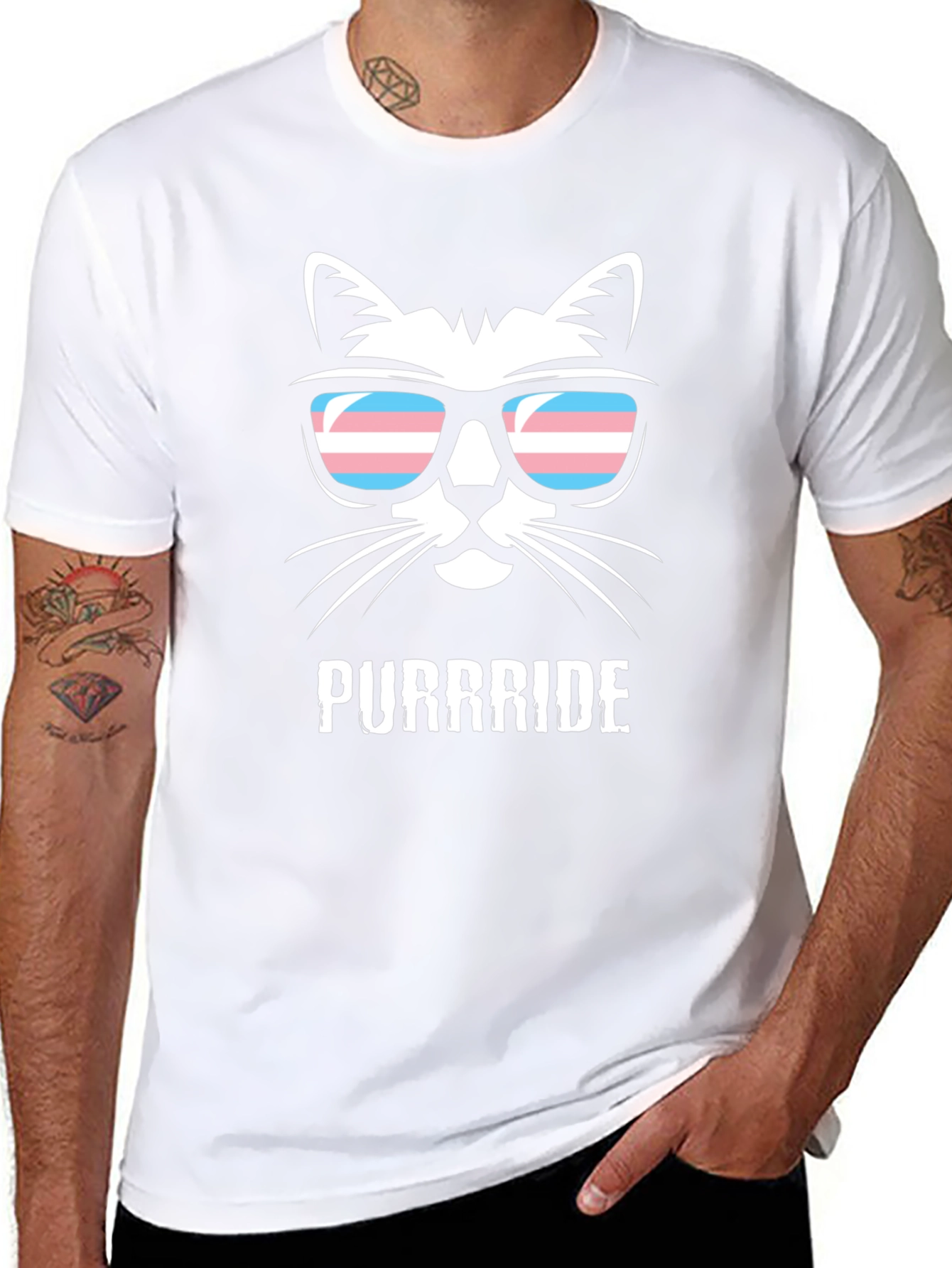 Purrride Trans Cat T-Shirt