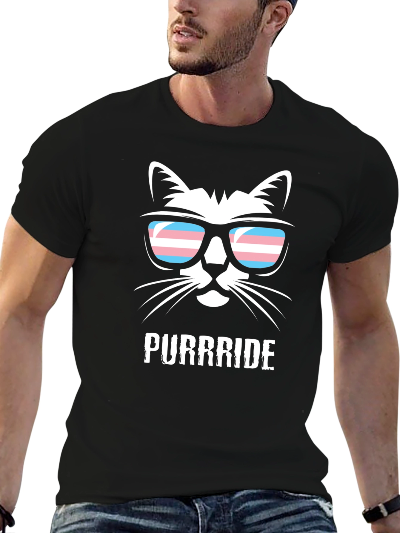 Purrride Trans Cat T-Shirt