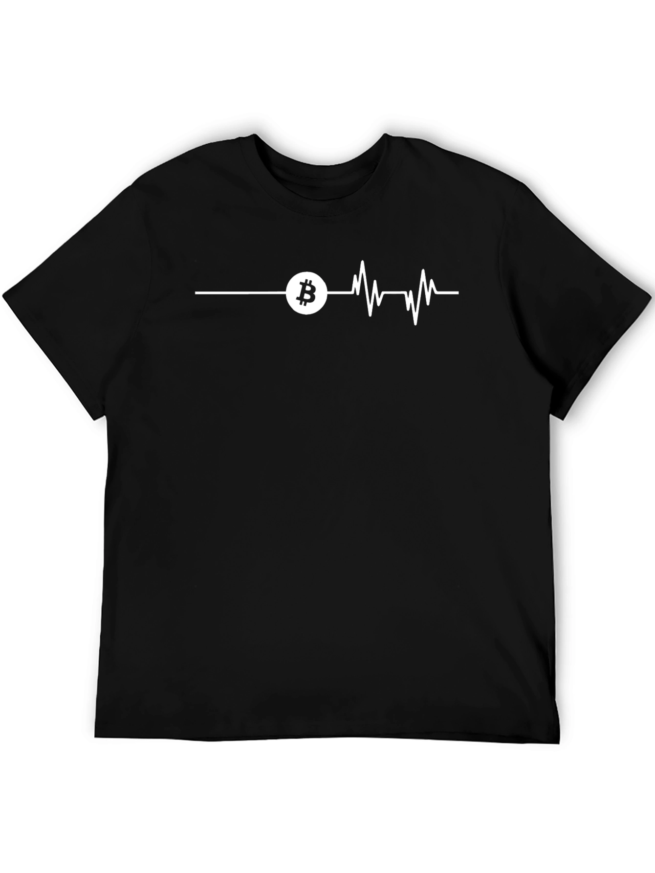 Bitcoin Heartbeat T-Shirt - Crypto Lover Tee
