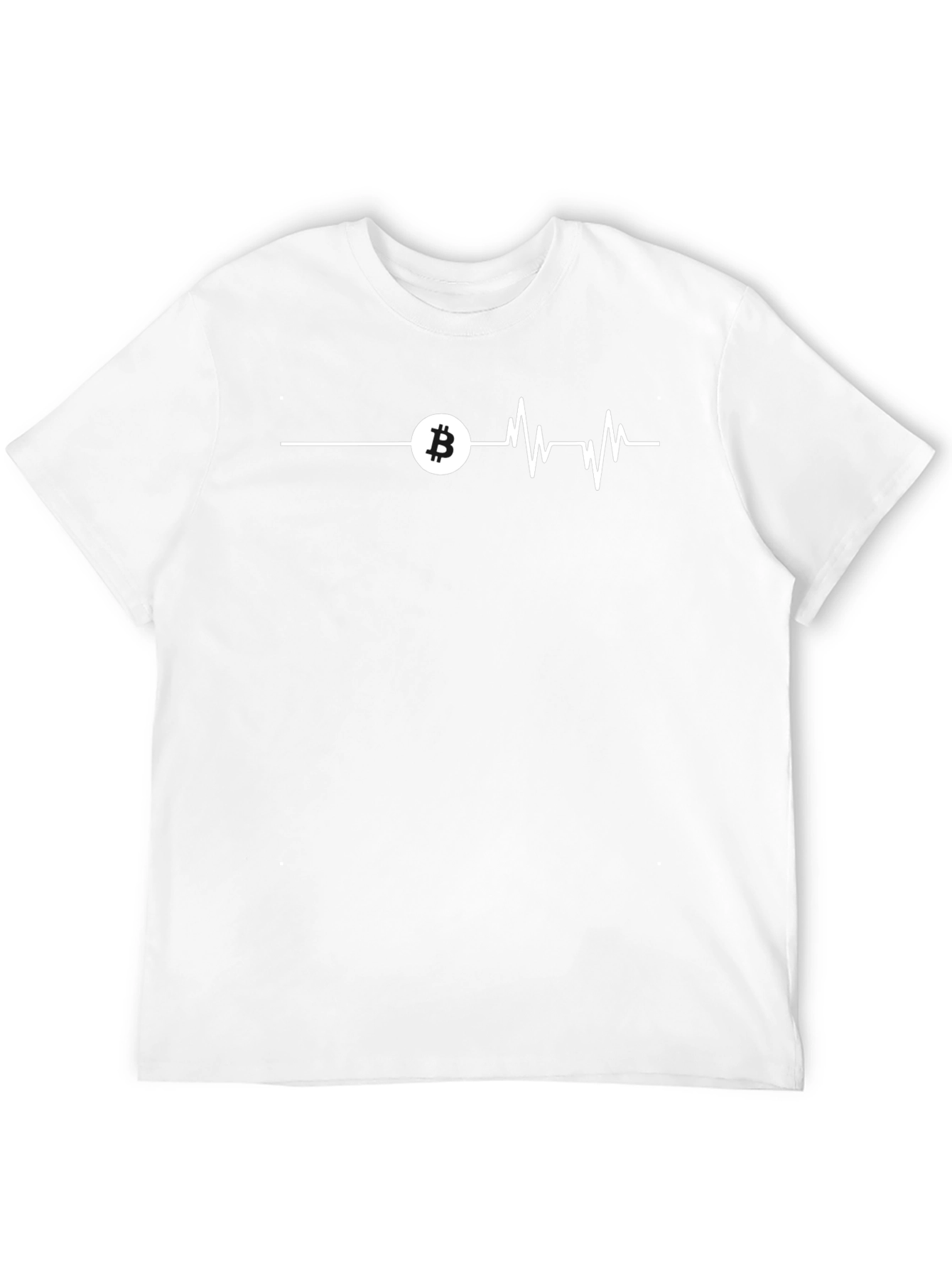 Bitcoin Heartbeat T-Shirt - Crypto Lover Tee