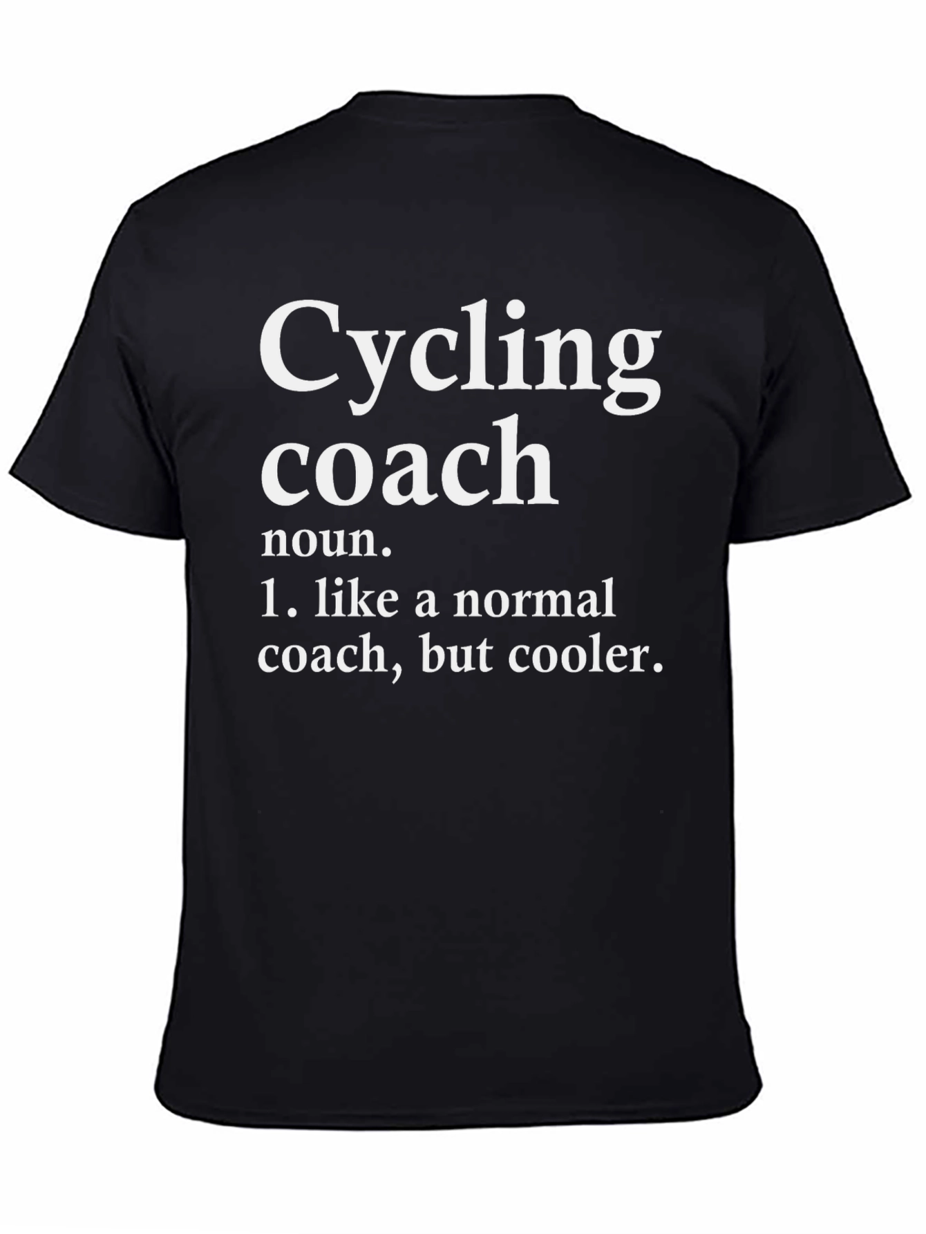 Cycling Coach Funny Graphic T-Shirt