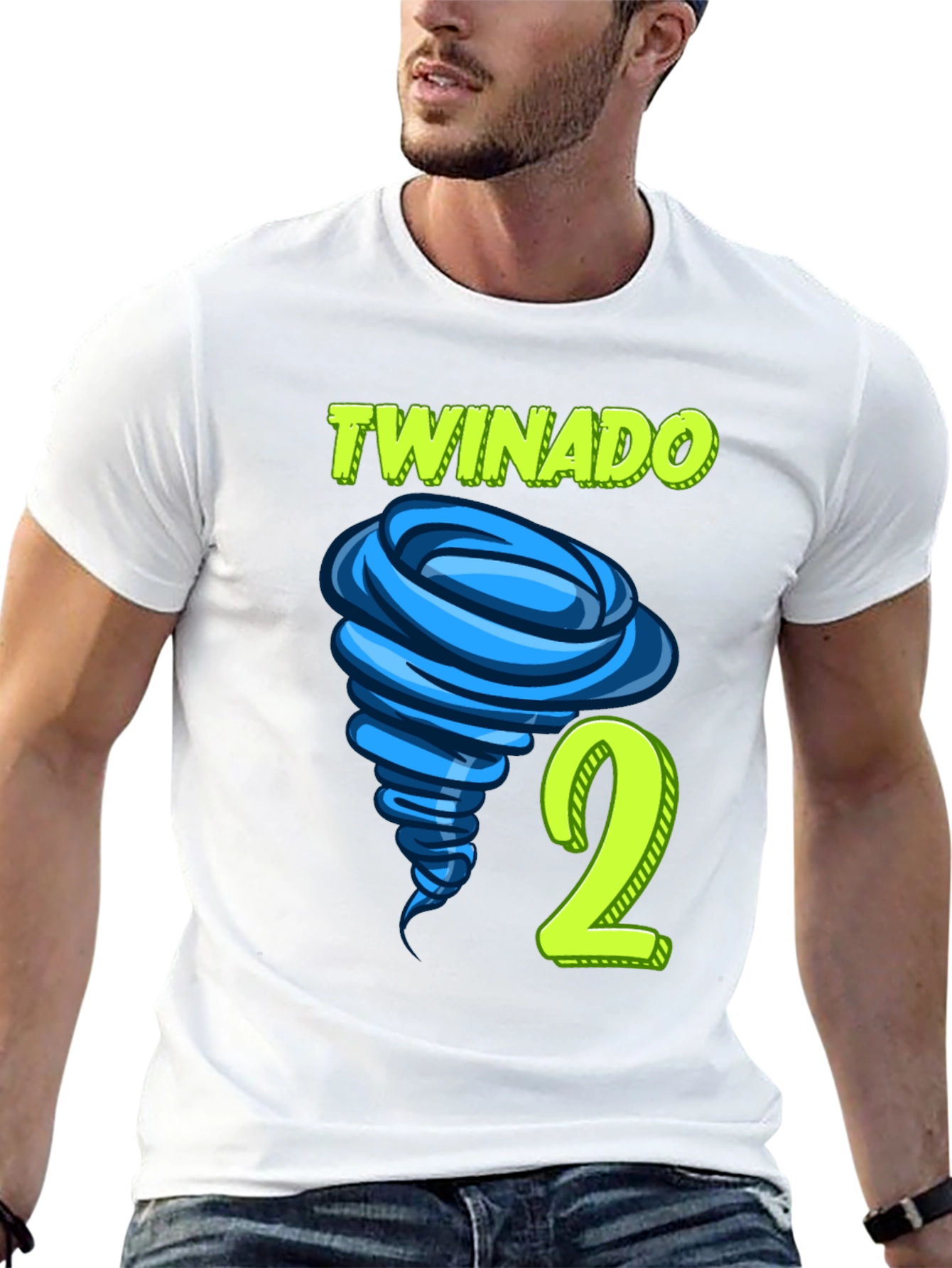 Twinado Birthday Shirt - Twins Second Birthday Tee