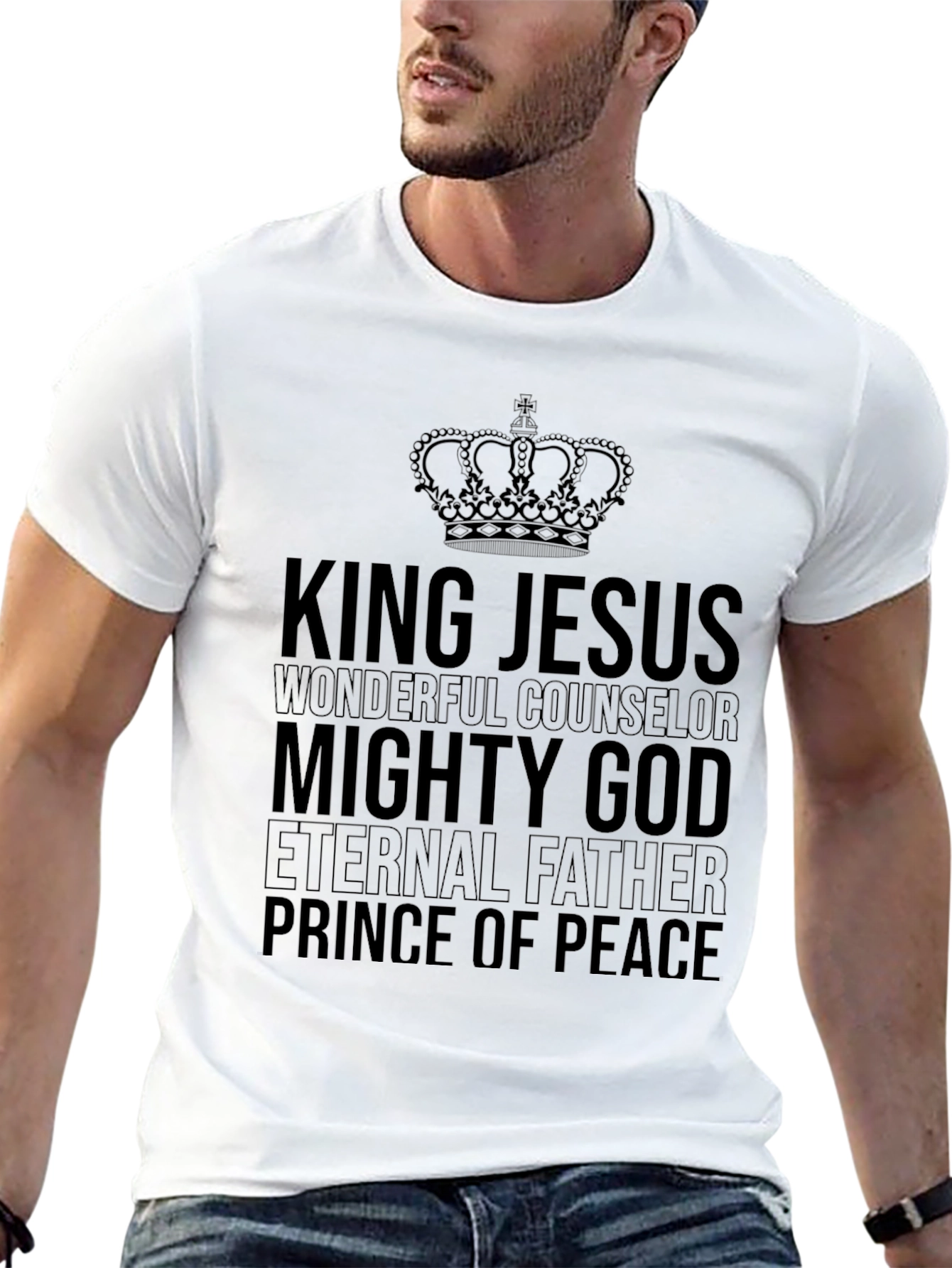 King Jesus Graphic T-Shirt
