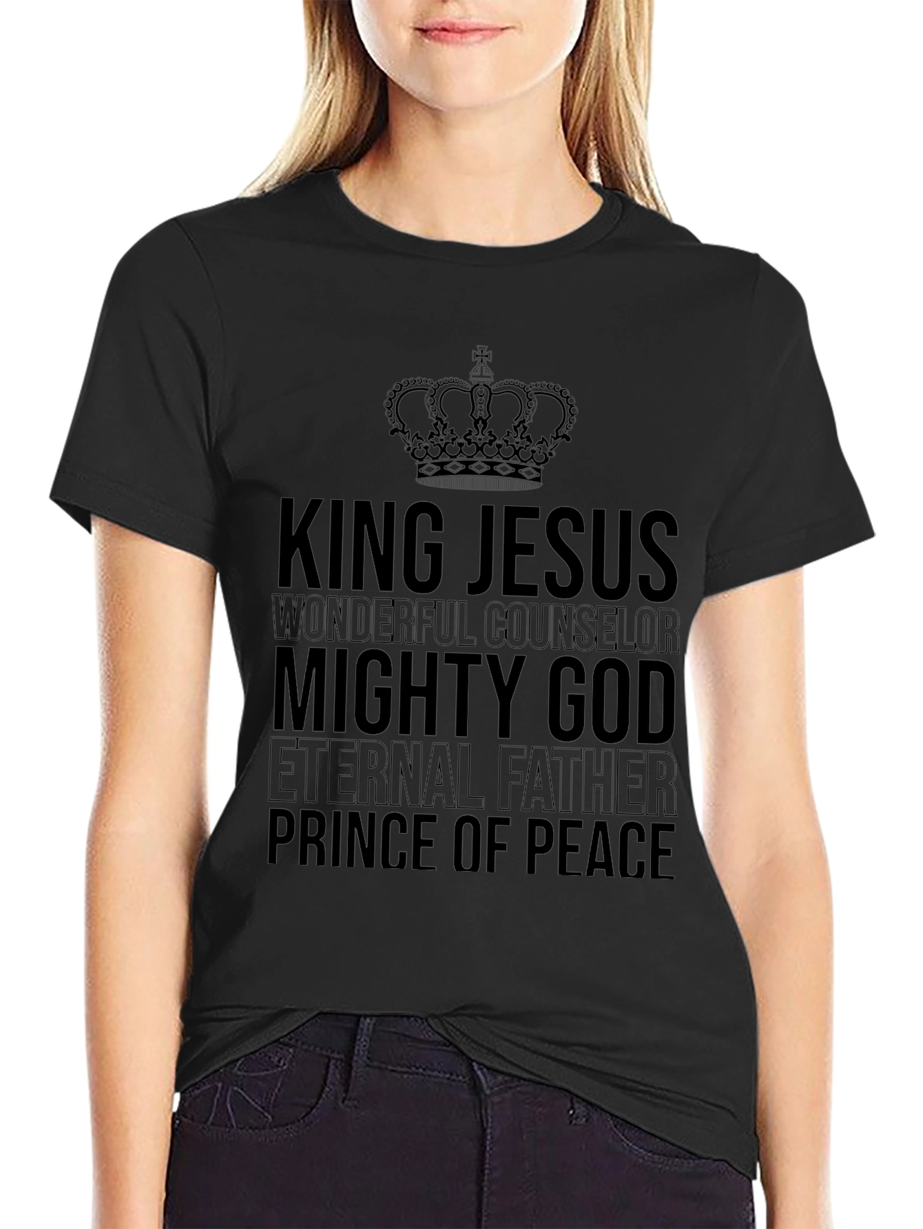 King Jesus Graphic T-Shirt
