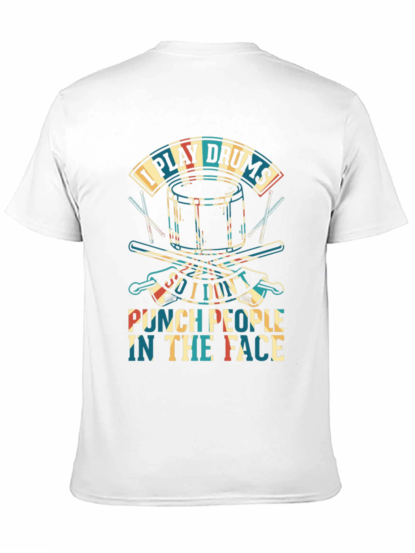 I Play Drums Graphic T-Shirt