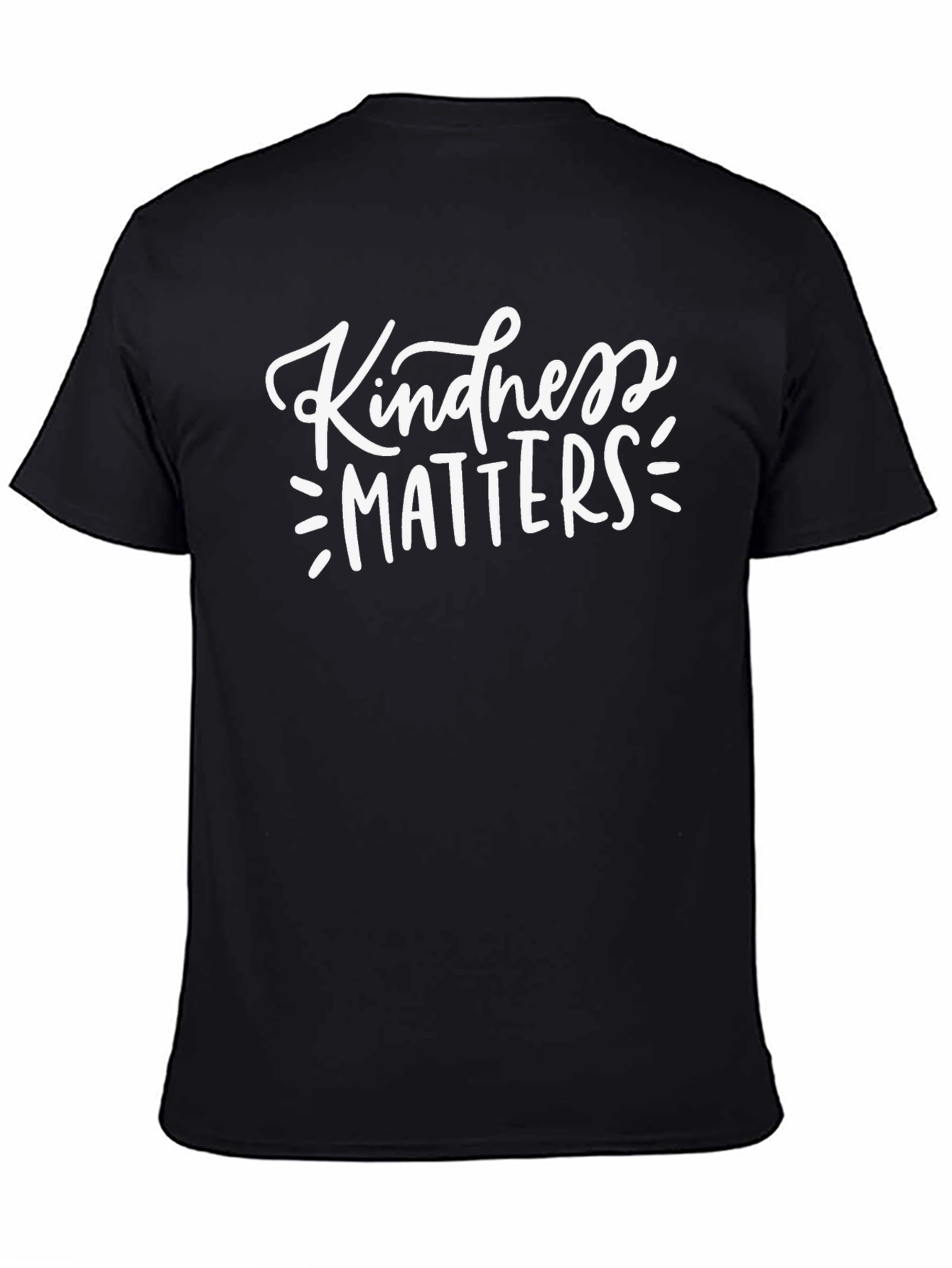 Kindness Matters Graphic Tee - Unisex Black T-Shirt