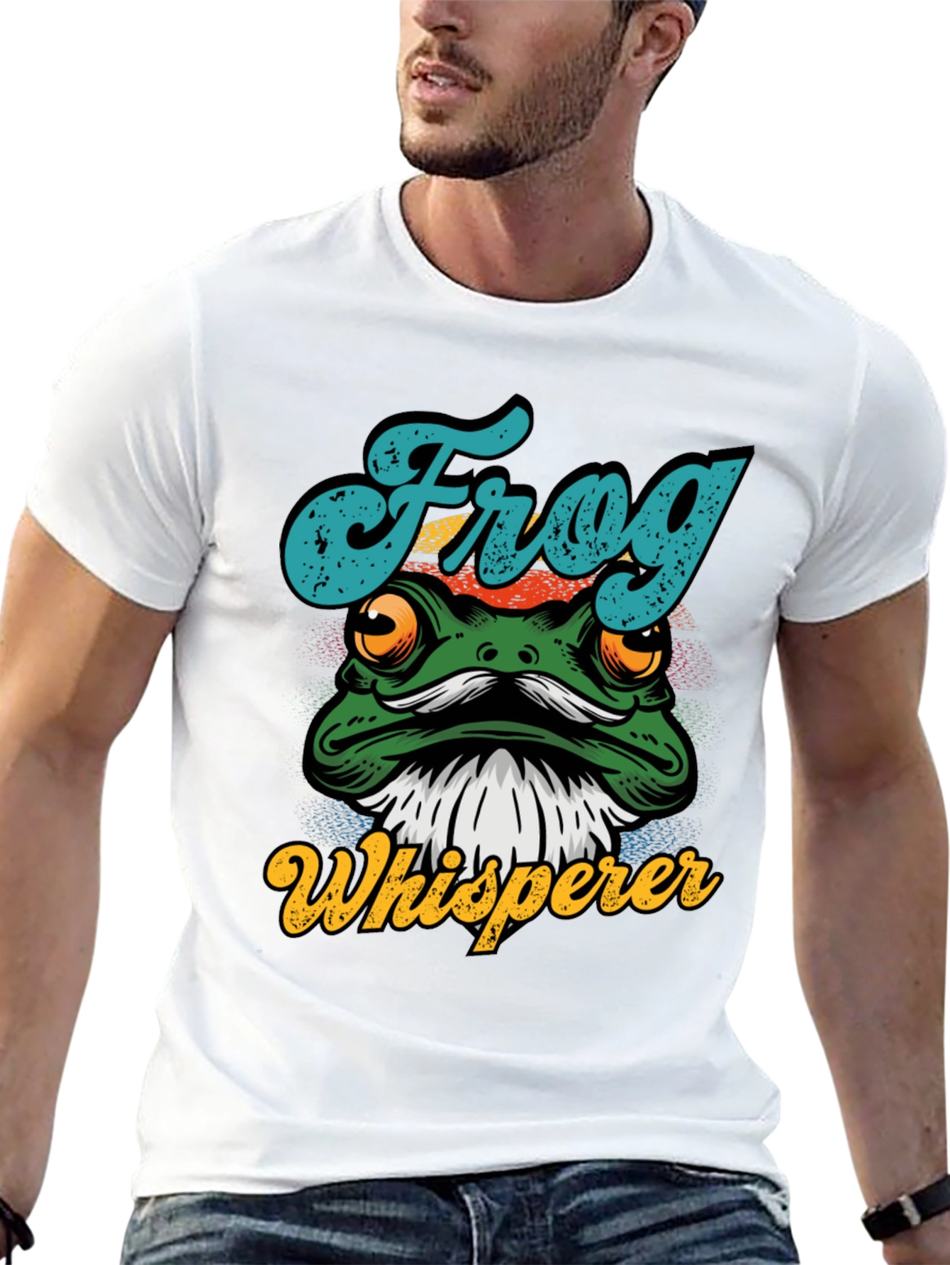 Frog Whisperer Graphic T-Shirt -  Unique Gift