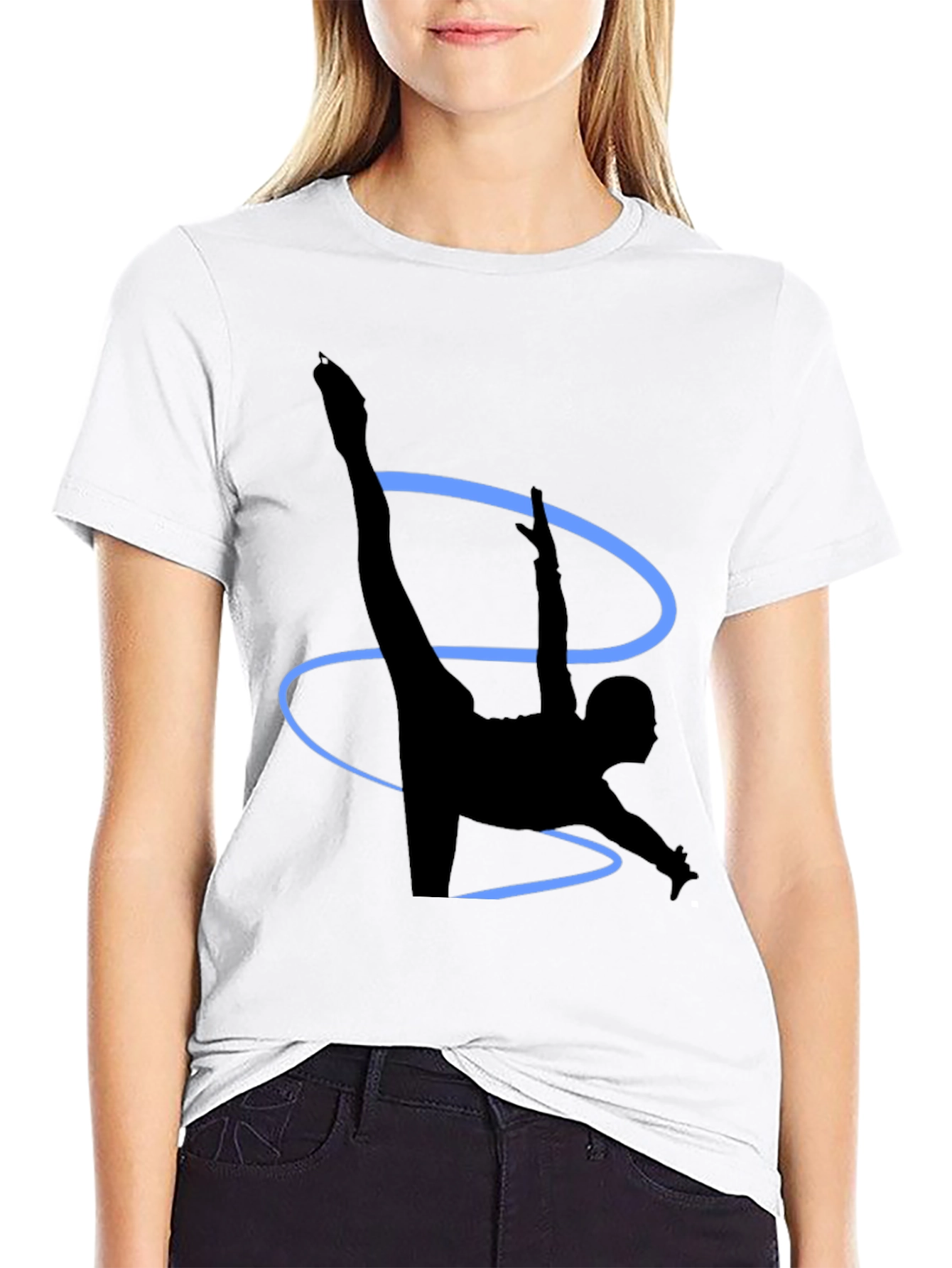 Gymnast Silhouette T-Shirt