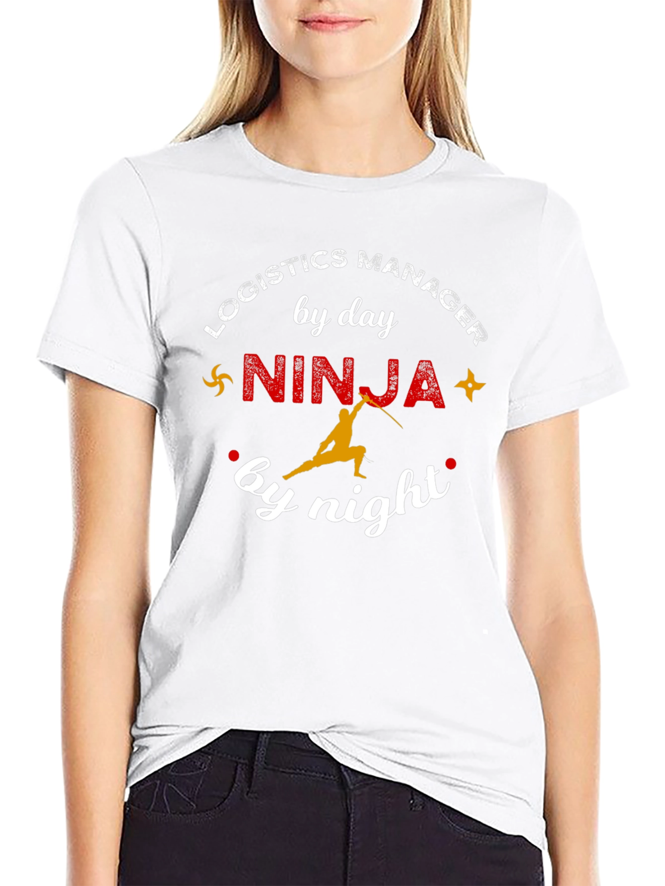Logistics Manager Ninja T-Shirt - Funny Gift