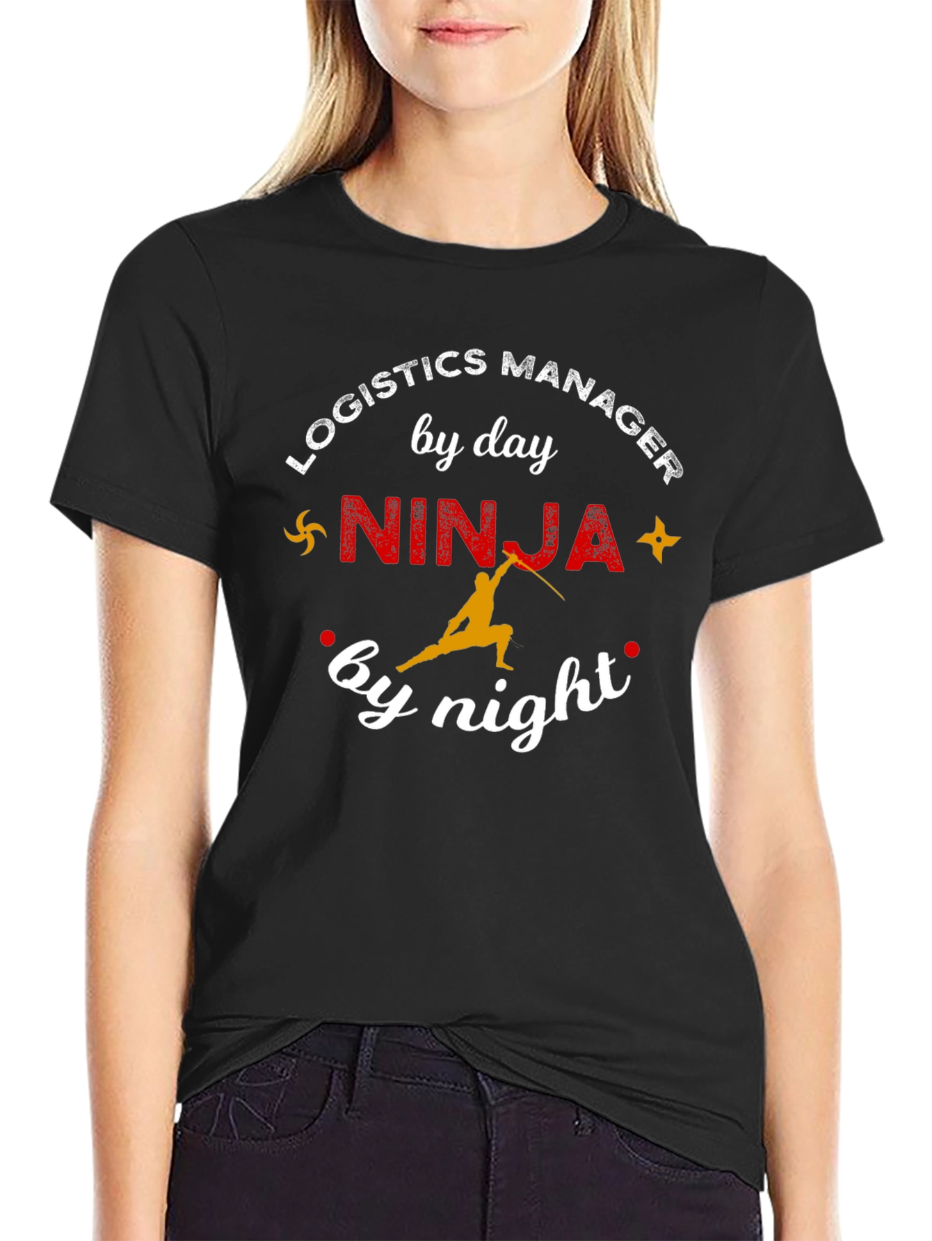 Logistics Manager Ninja T-Shirt - Funny Gift