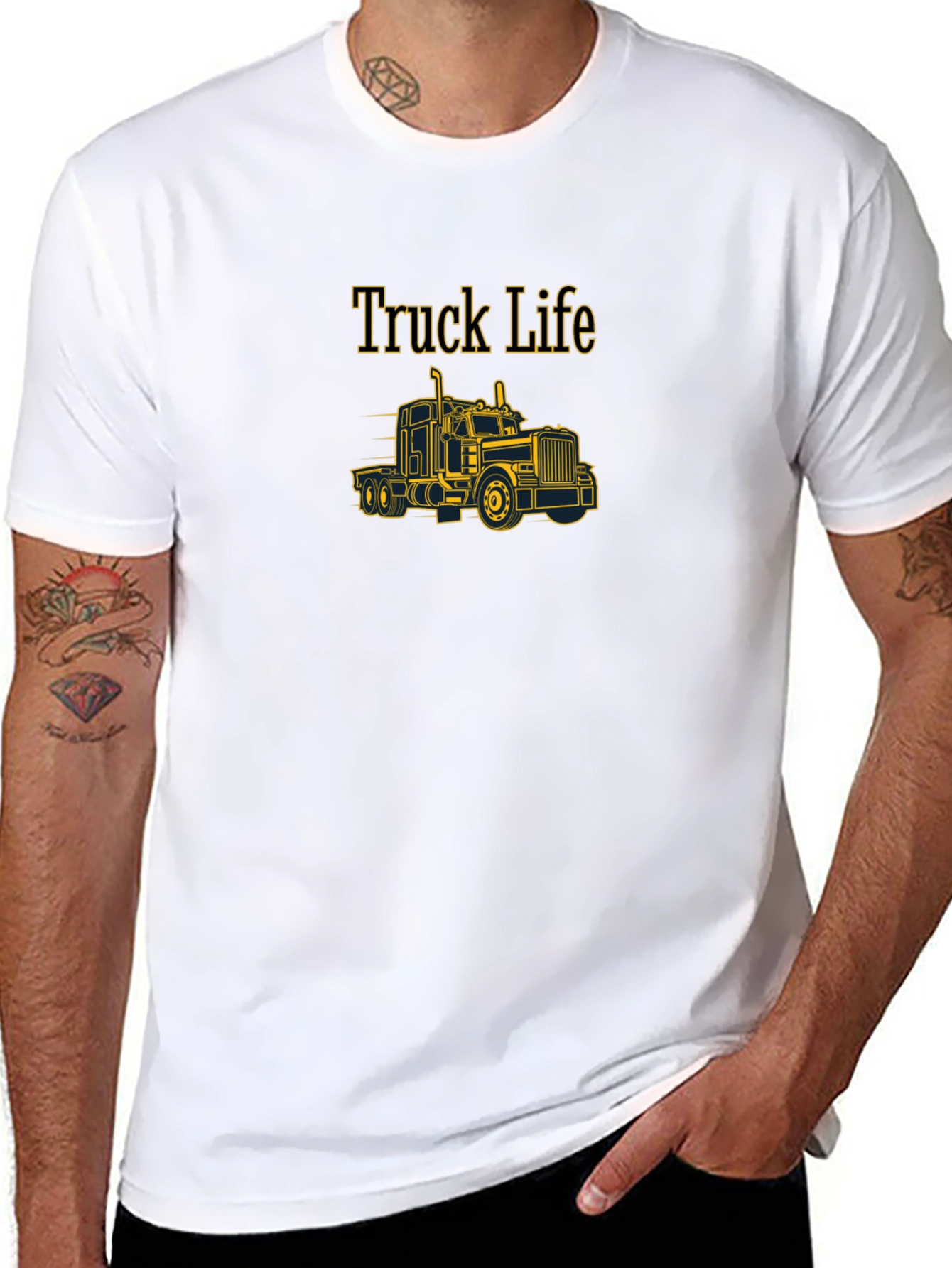 Truck Life Graphic Tee - Black
