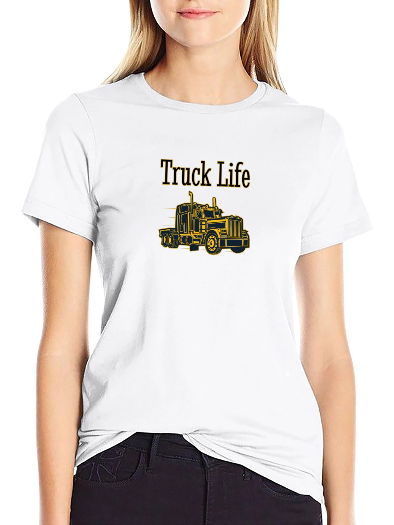 Truck Life Graphic Tee - Black