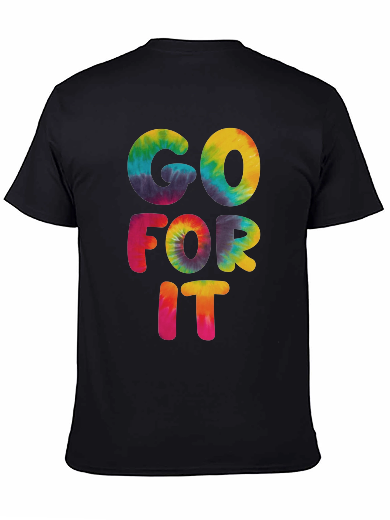 Go For It Tie-Dye Graphic T-Shirt