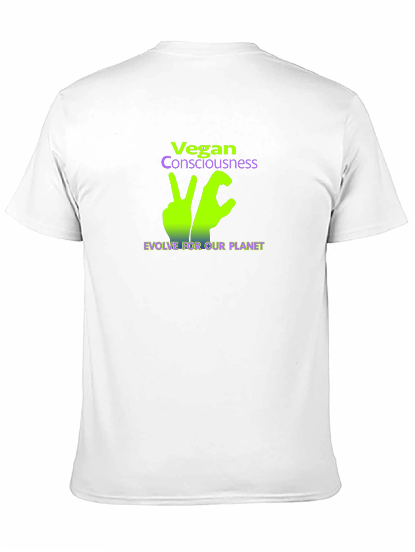 Vegan Consciousness T-Shirt - Evolve For Our Planet