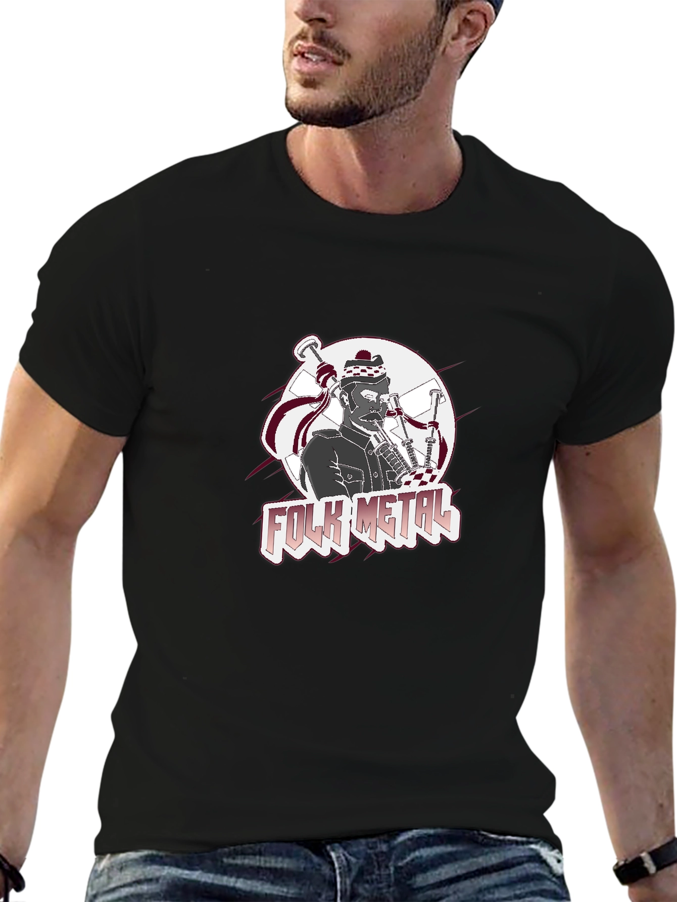Folk Metal Black T-Shirt