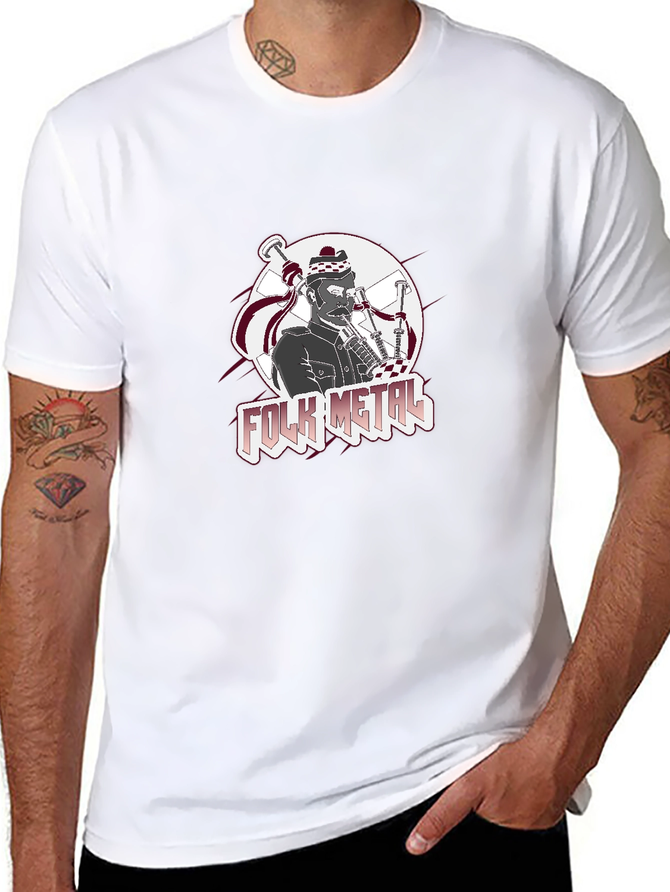 Folk Metal Black T-Shirt