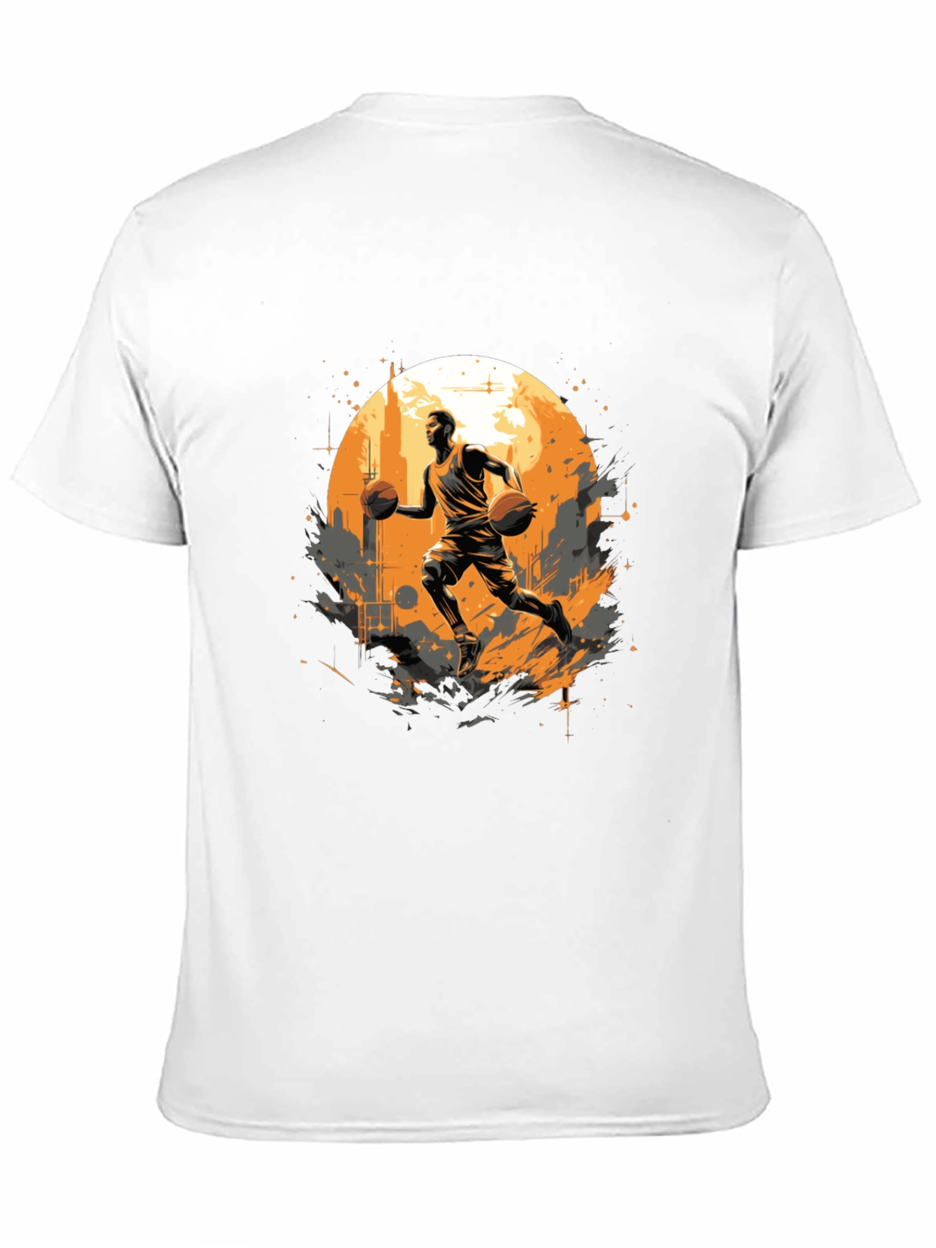 Basketball Player Graphic T-Shirt